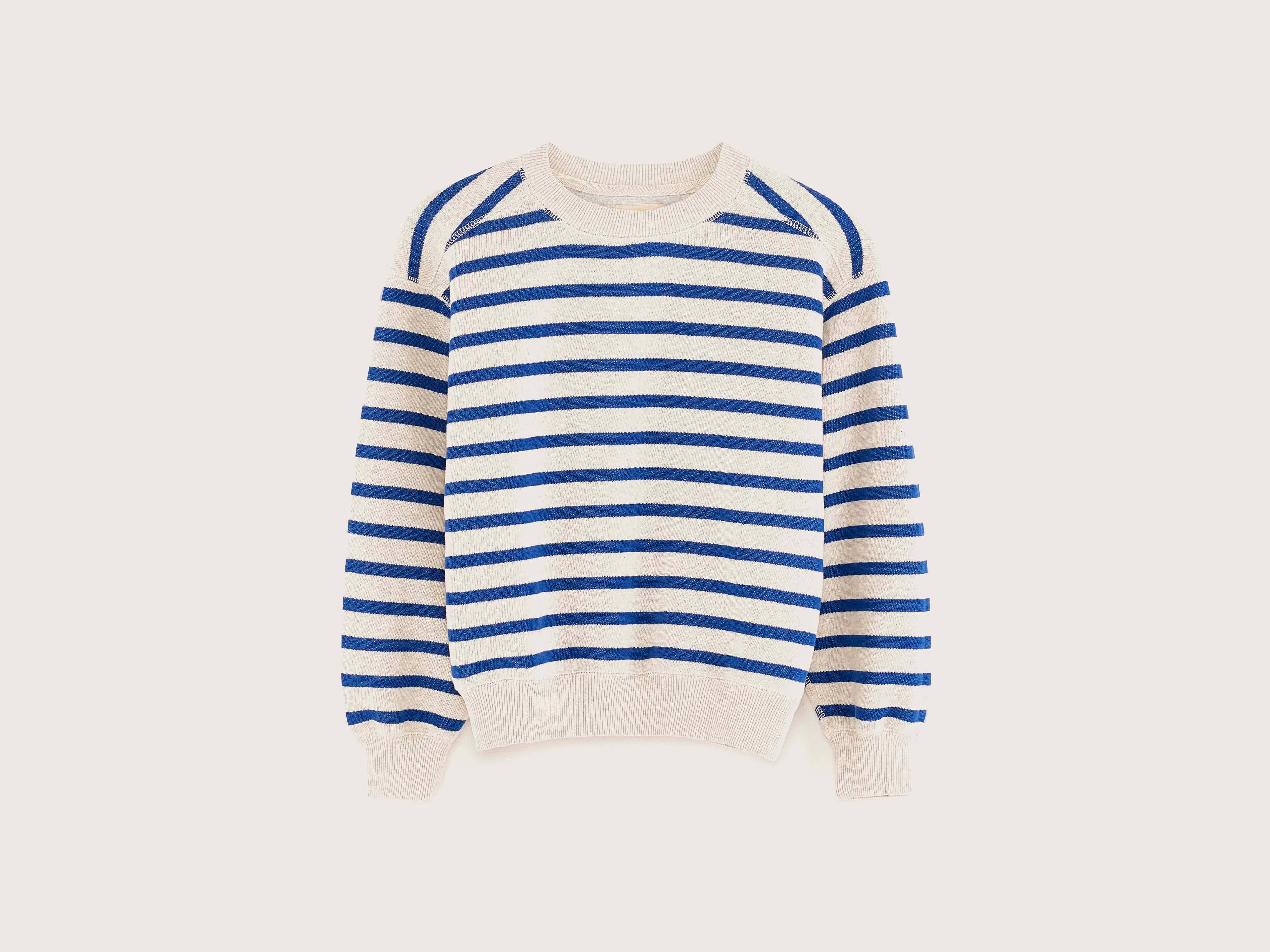 Sweatshirt col rond Fadol (251 / G / STRIPE A)