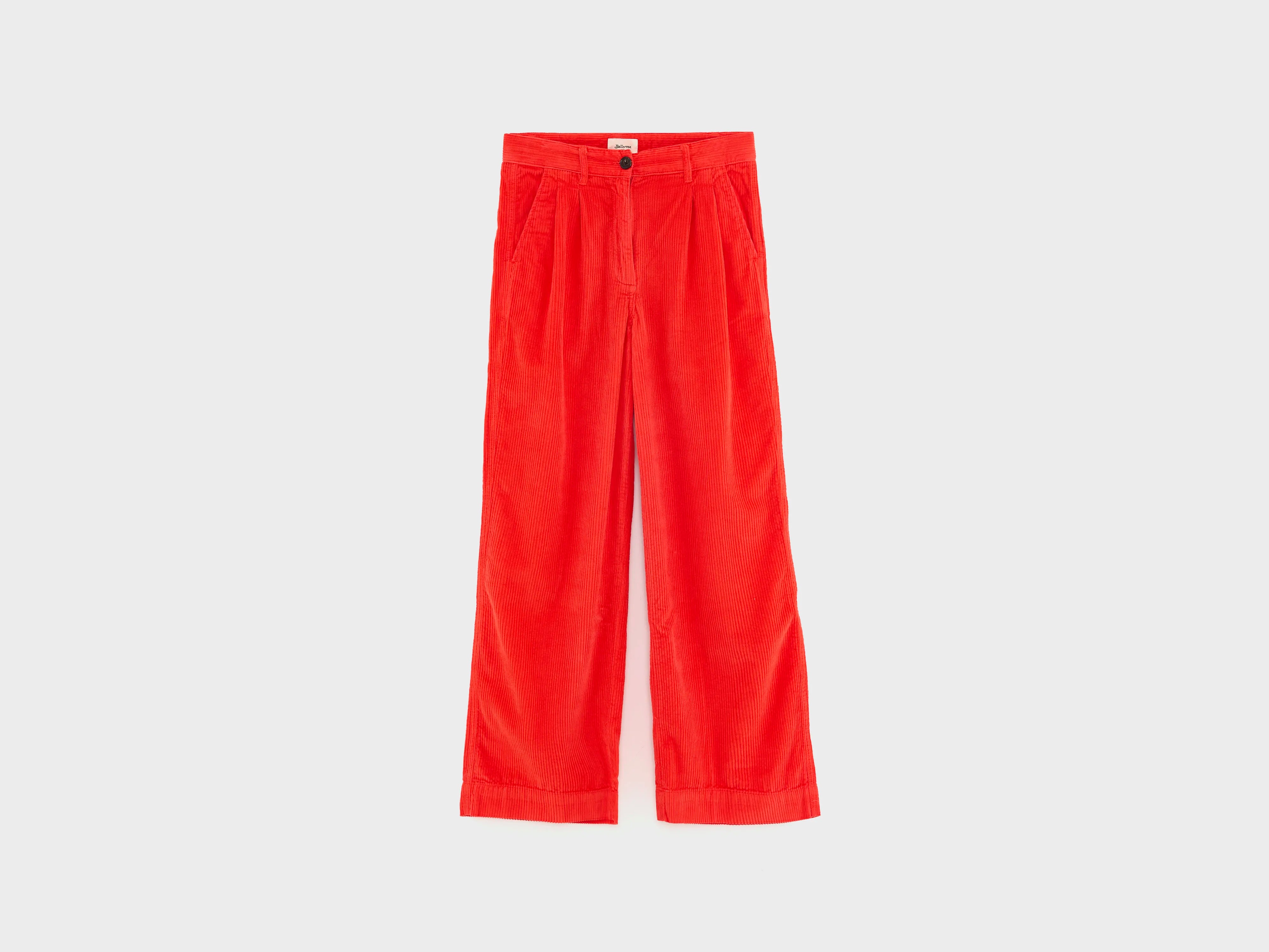 Katie corduroy trousers (252 / G / MASSAI RED)