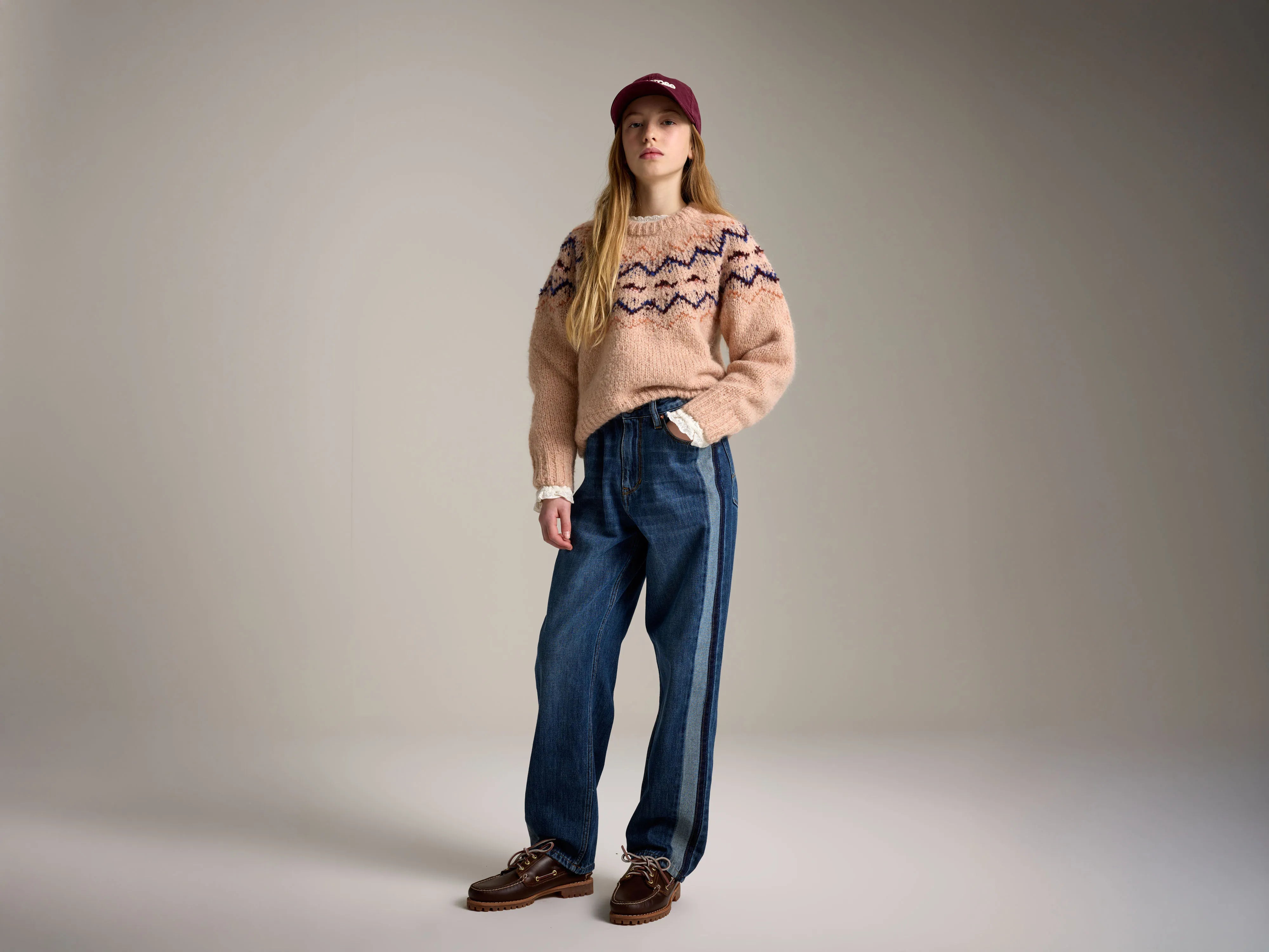 Pearlie straight jeans (252 / G / USED BLUE)