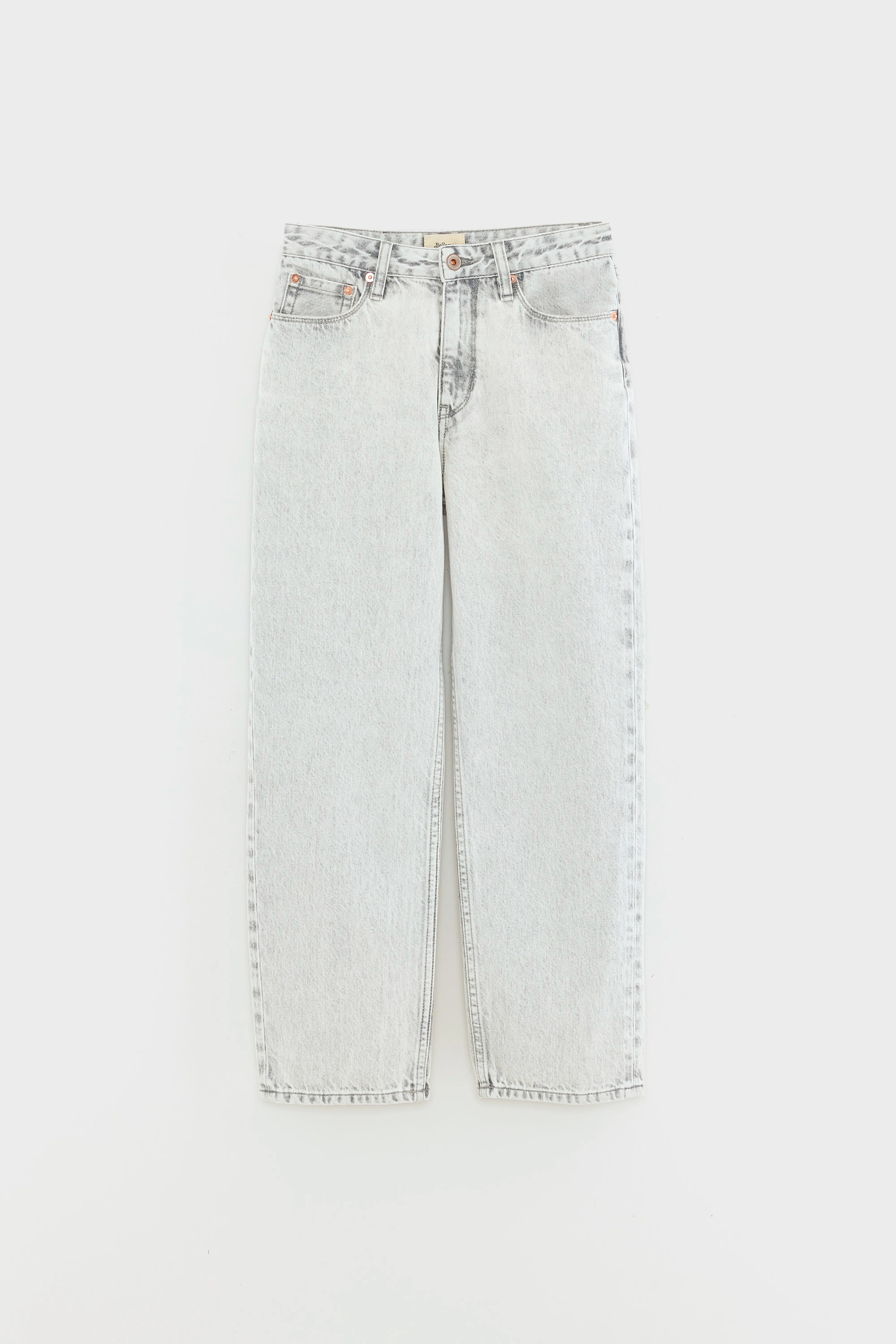 Pearlie straight jeans (252 / G / GREY BLEACH)