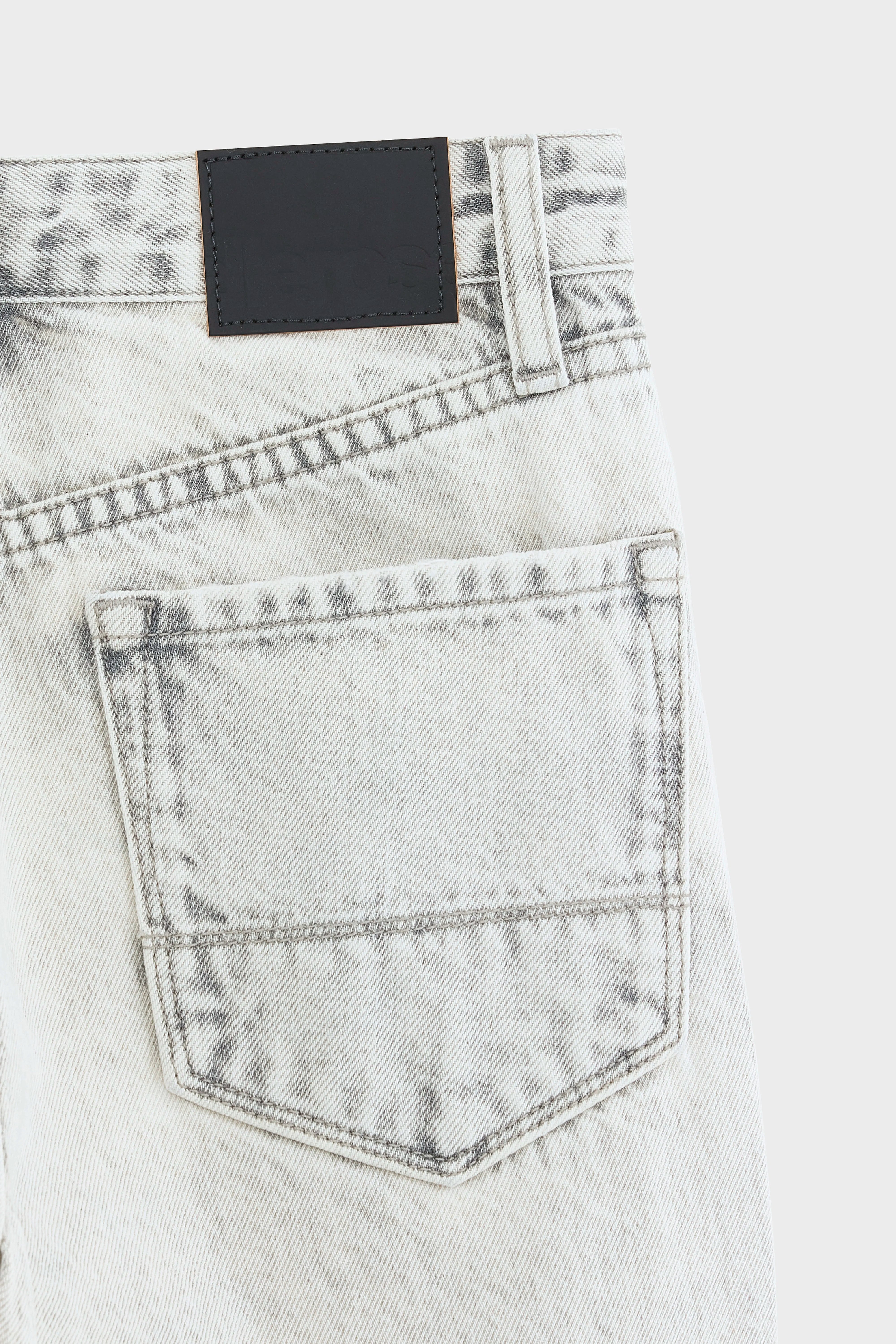 Pearlie straight jeans (252 / G / GREY BLEACH)