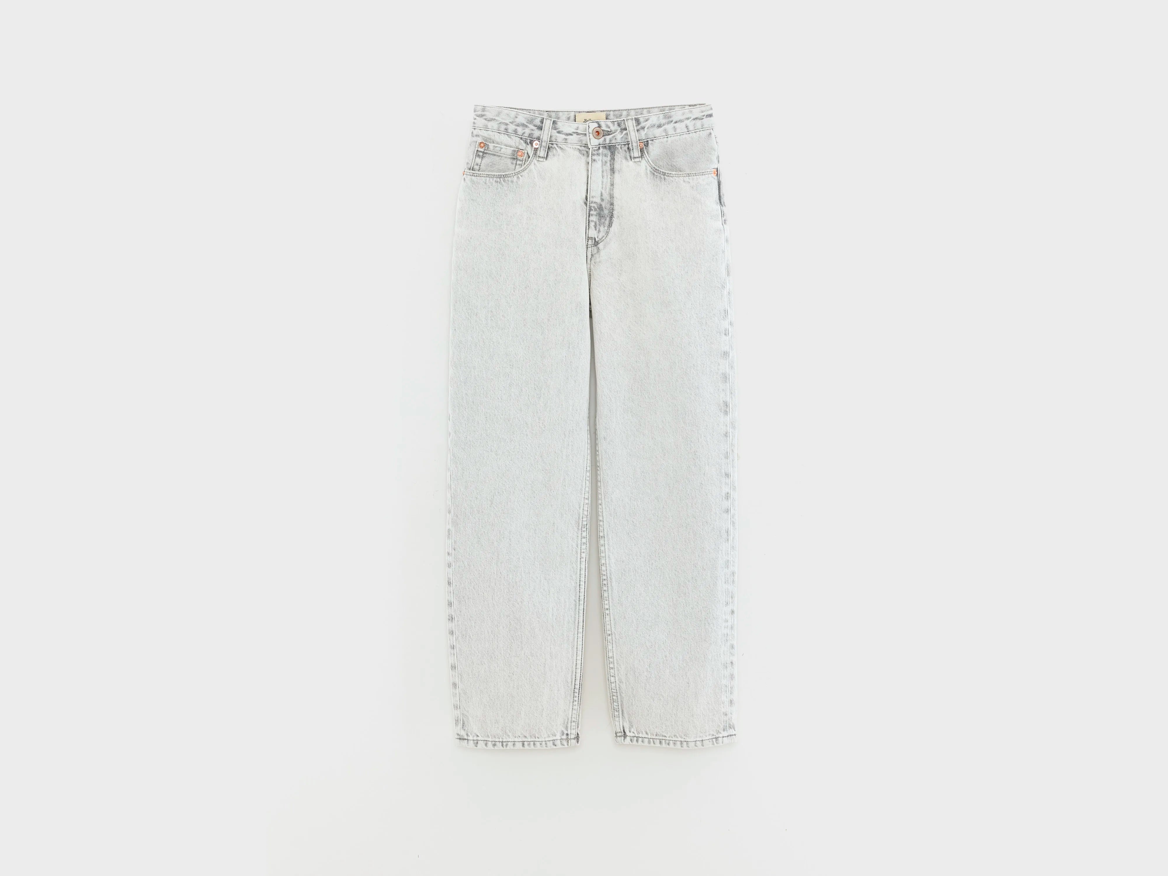 Pearlie straight jeans (252 / G / GREY BLEACH)
