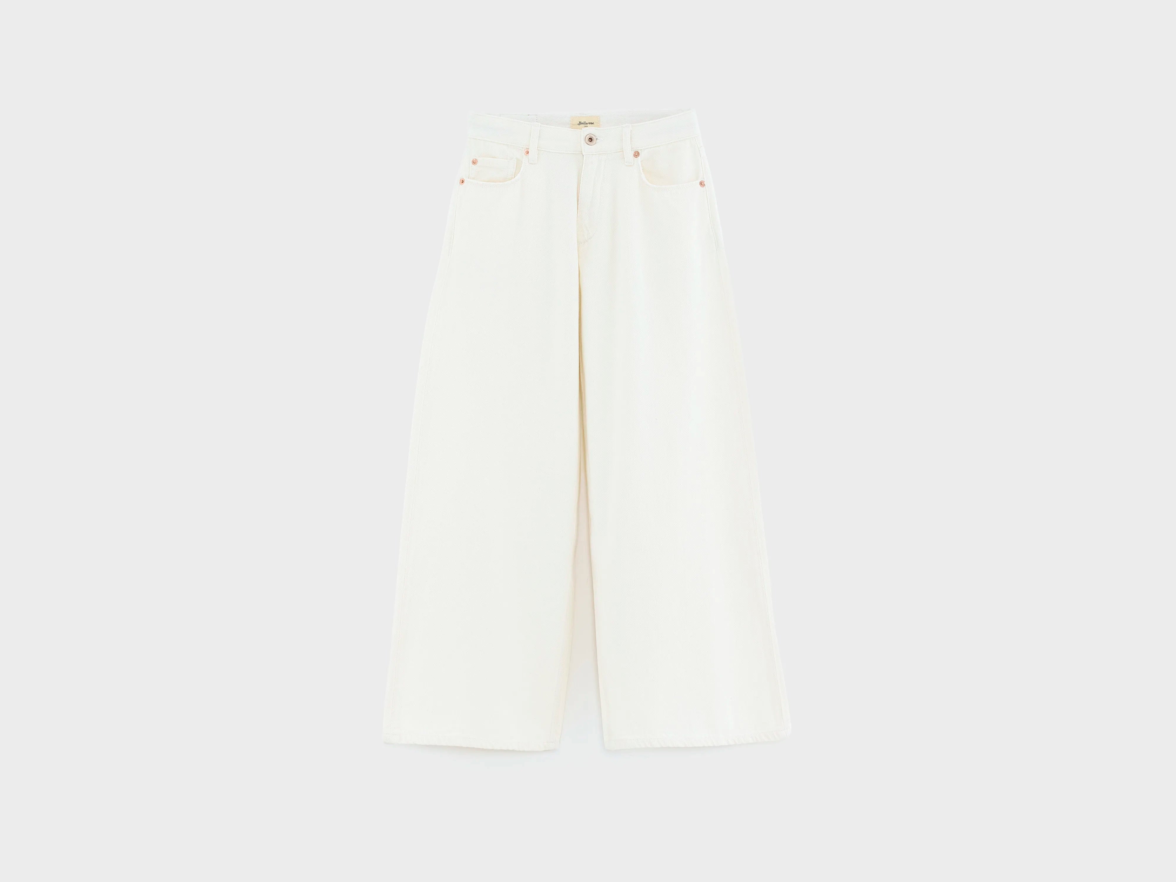 Kae wijde broek (252 / G / WHITE)