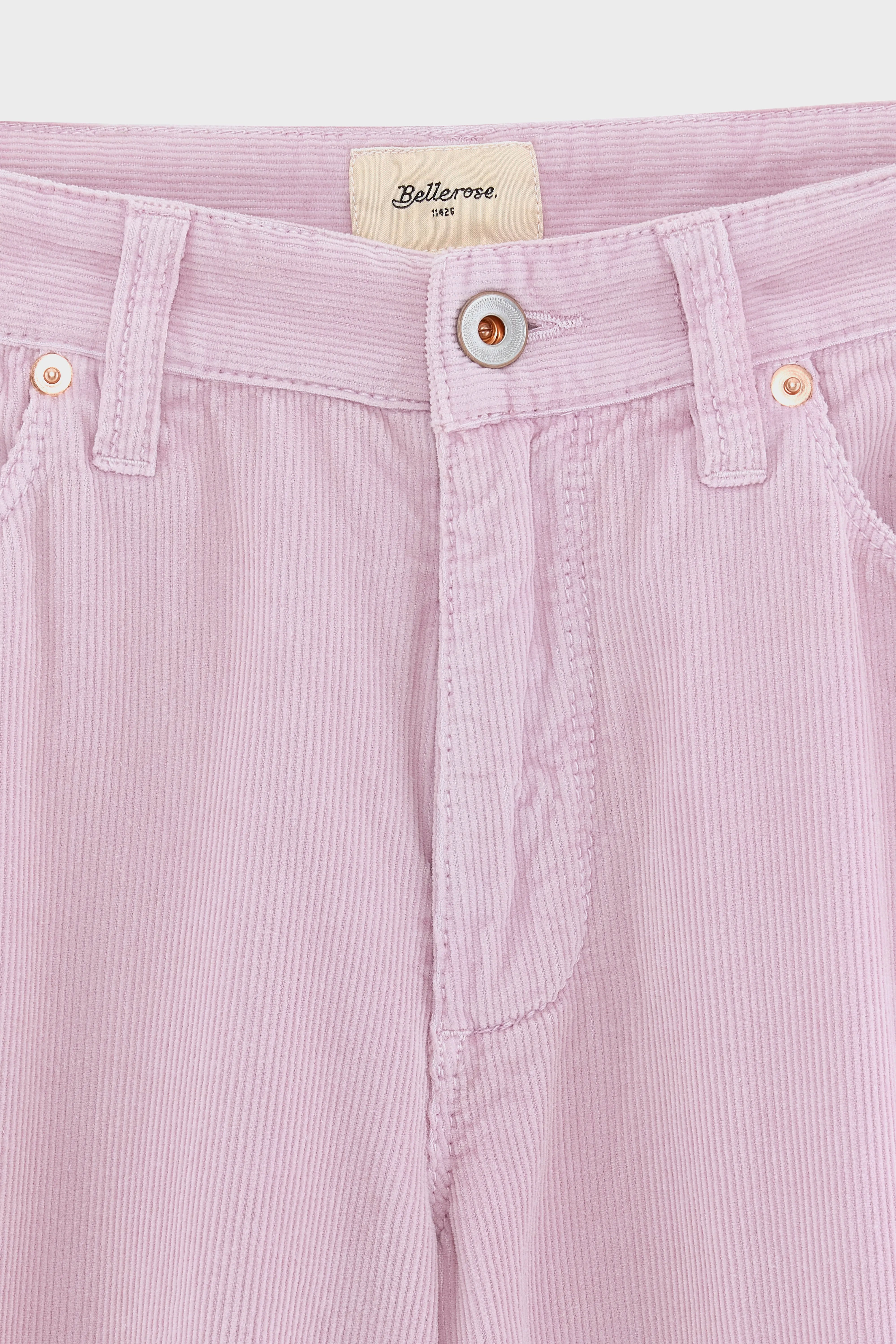 Kae wijde broek (252 / G / GUIMAUVE)