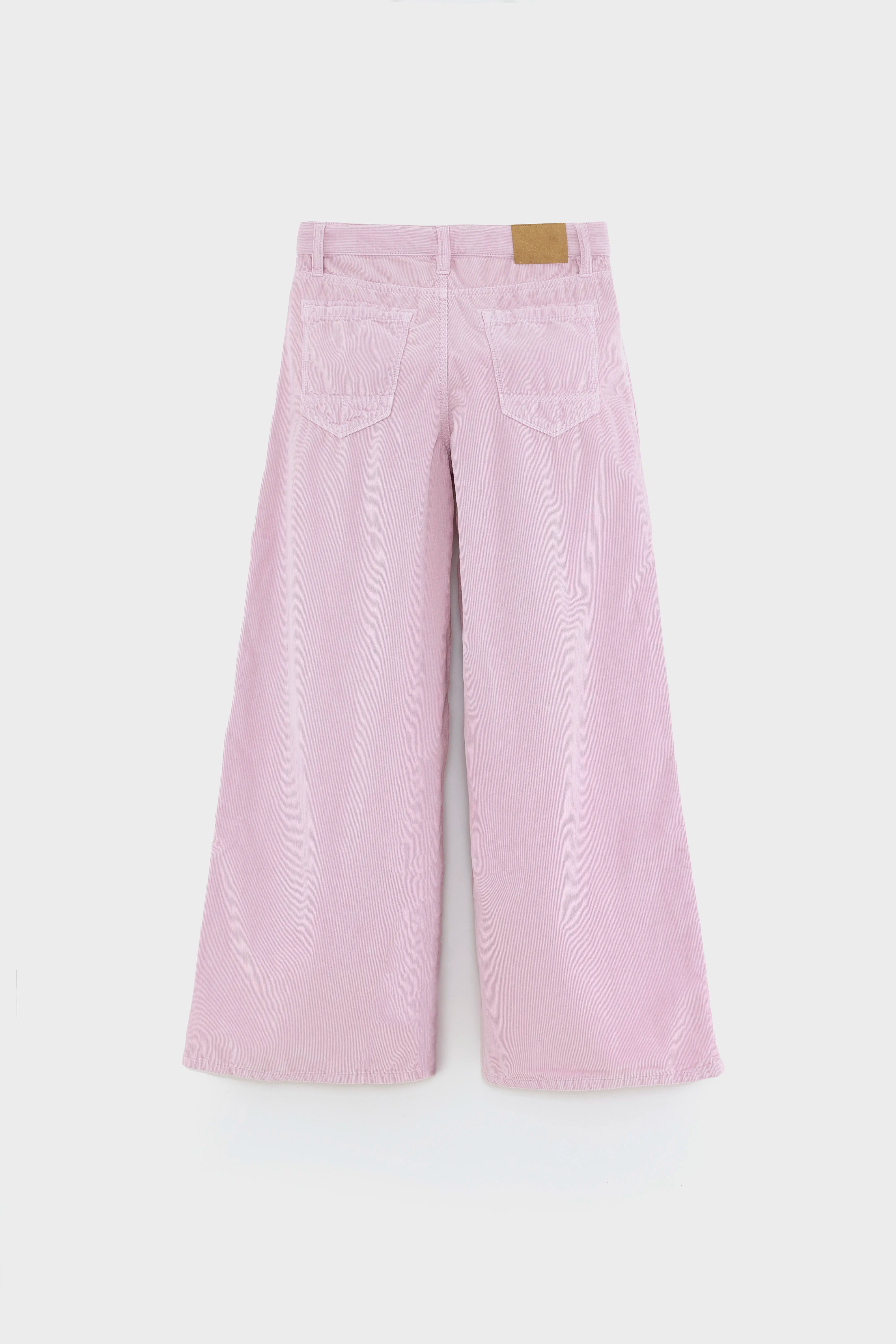 Kae wijde broek (252 / G / GUIMAUVE)