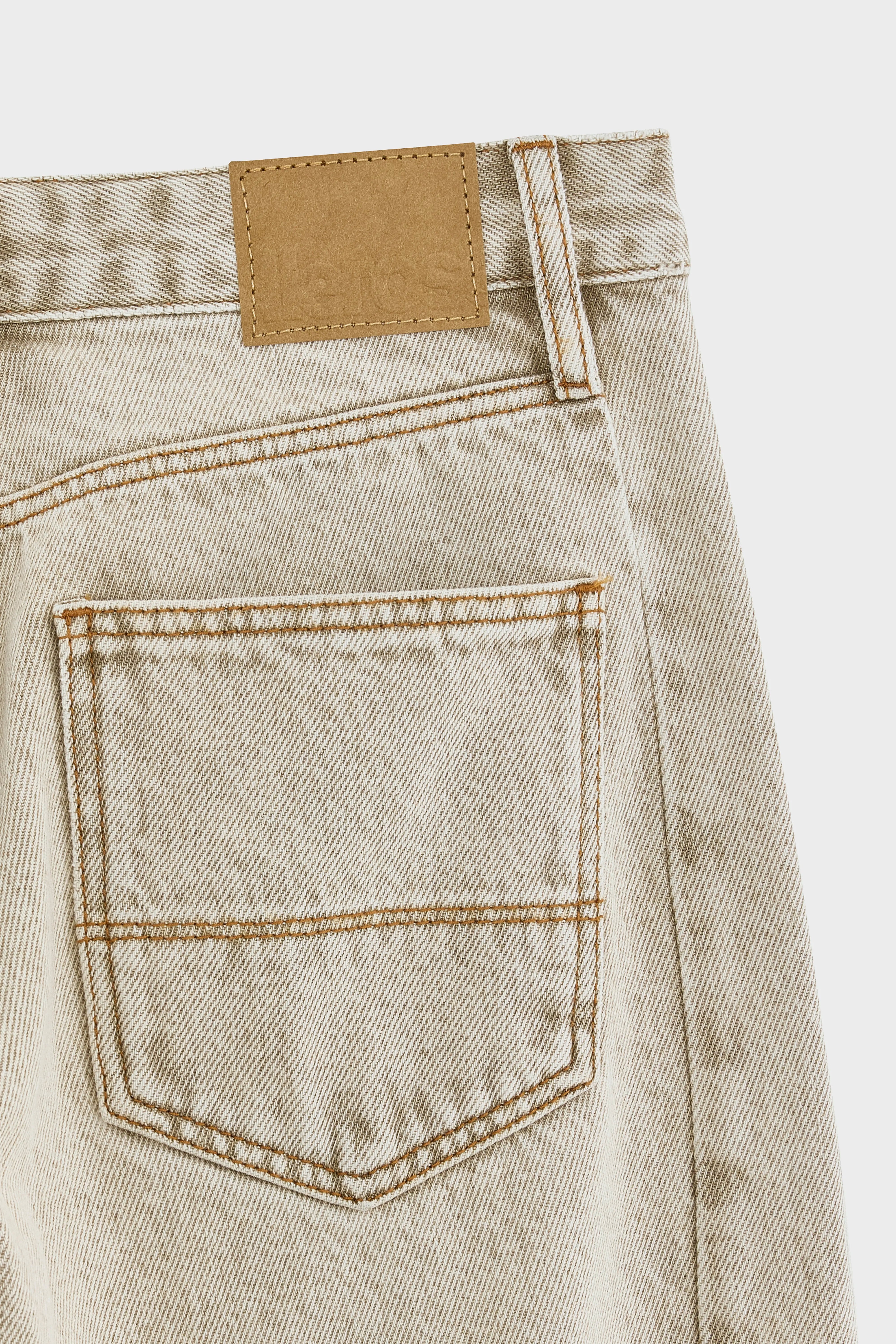 Parady balloon jeans (252 / G / BEIGE SNOW)
