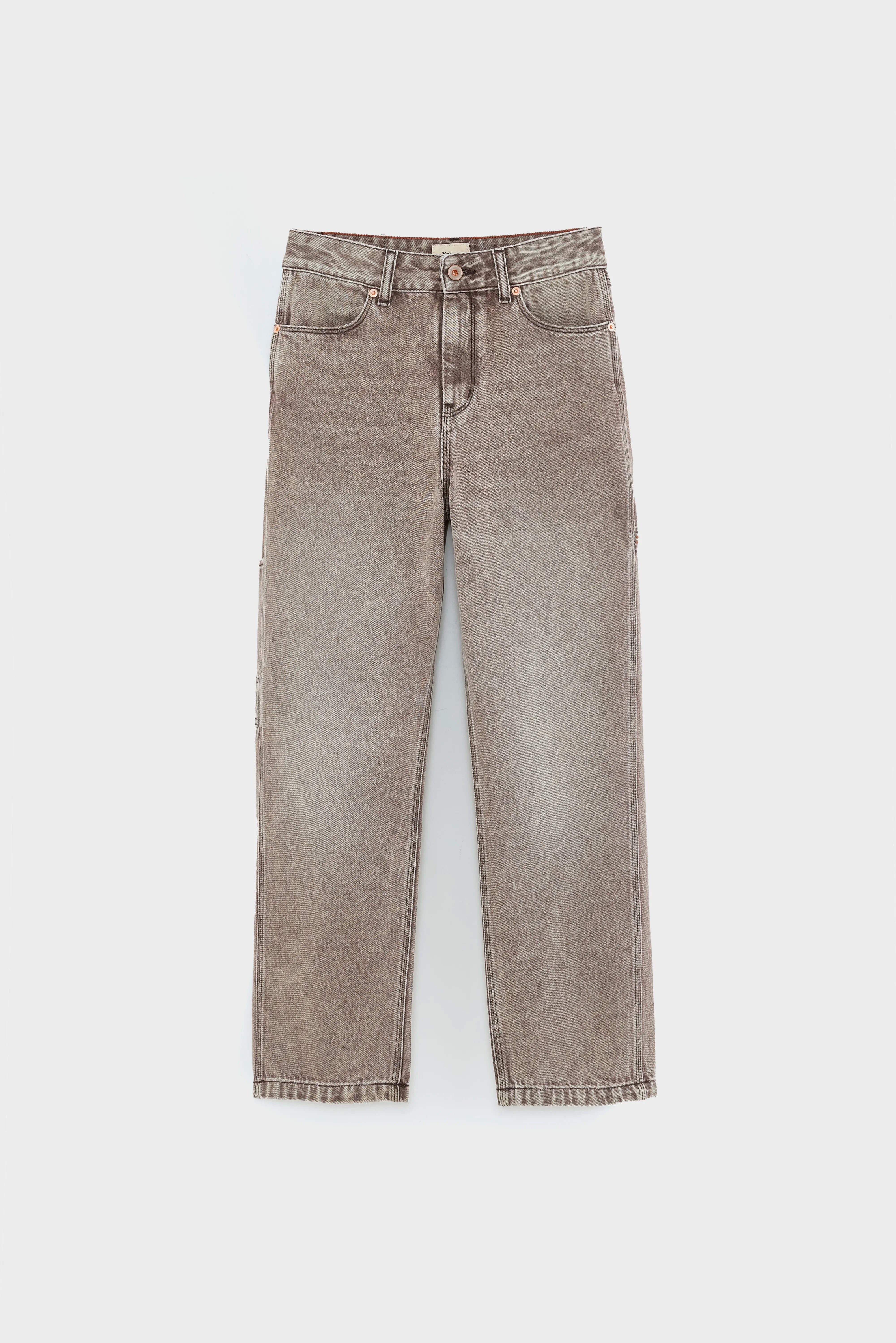 Peterson relaxte jeans (252 / B / BROWN SNOW)