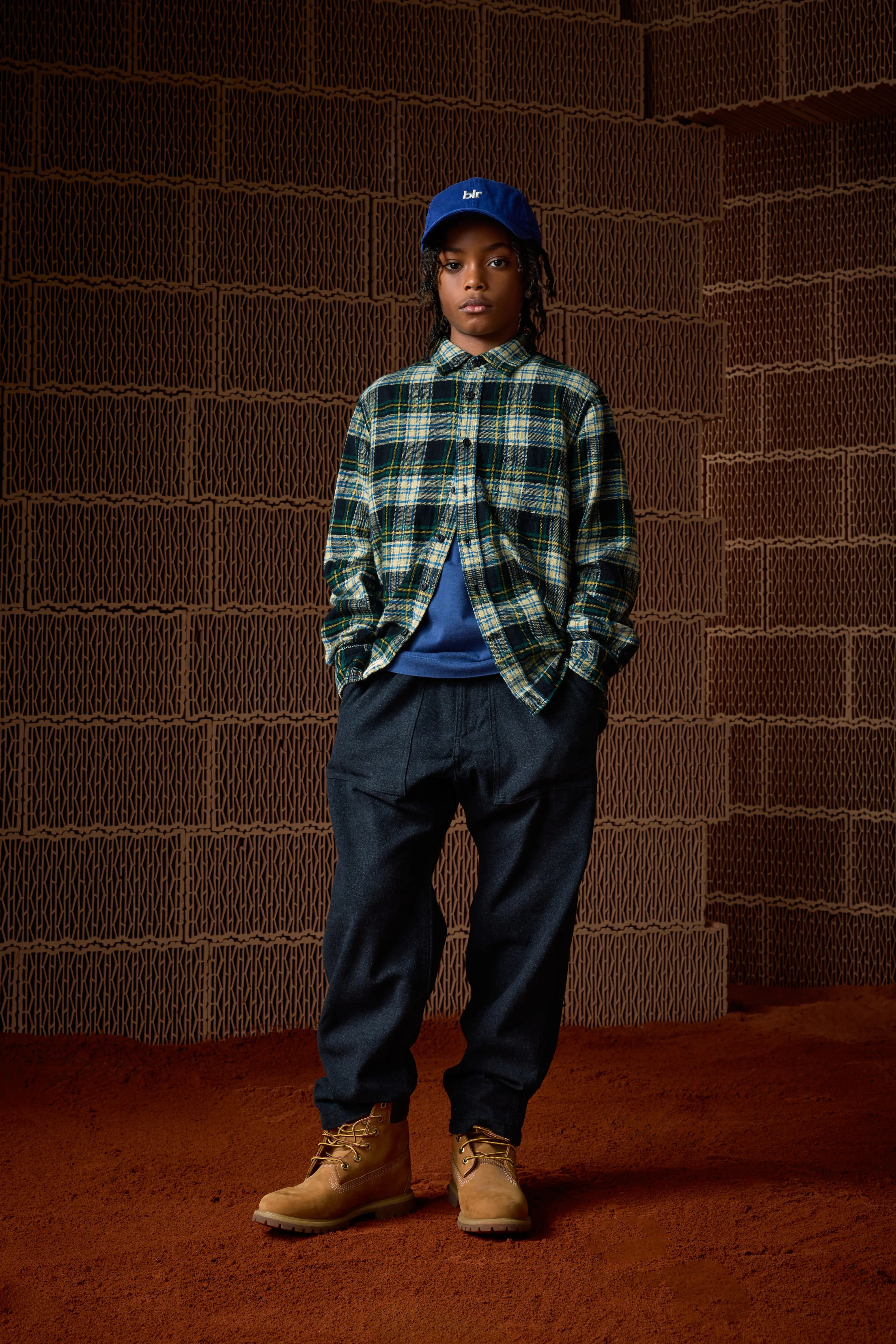 Wessly baggy trousers (252 / B / CHARCOAL)