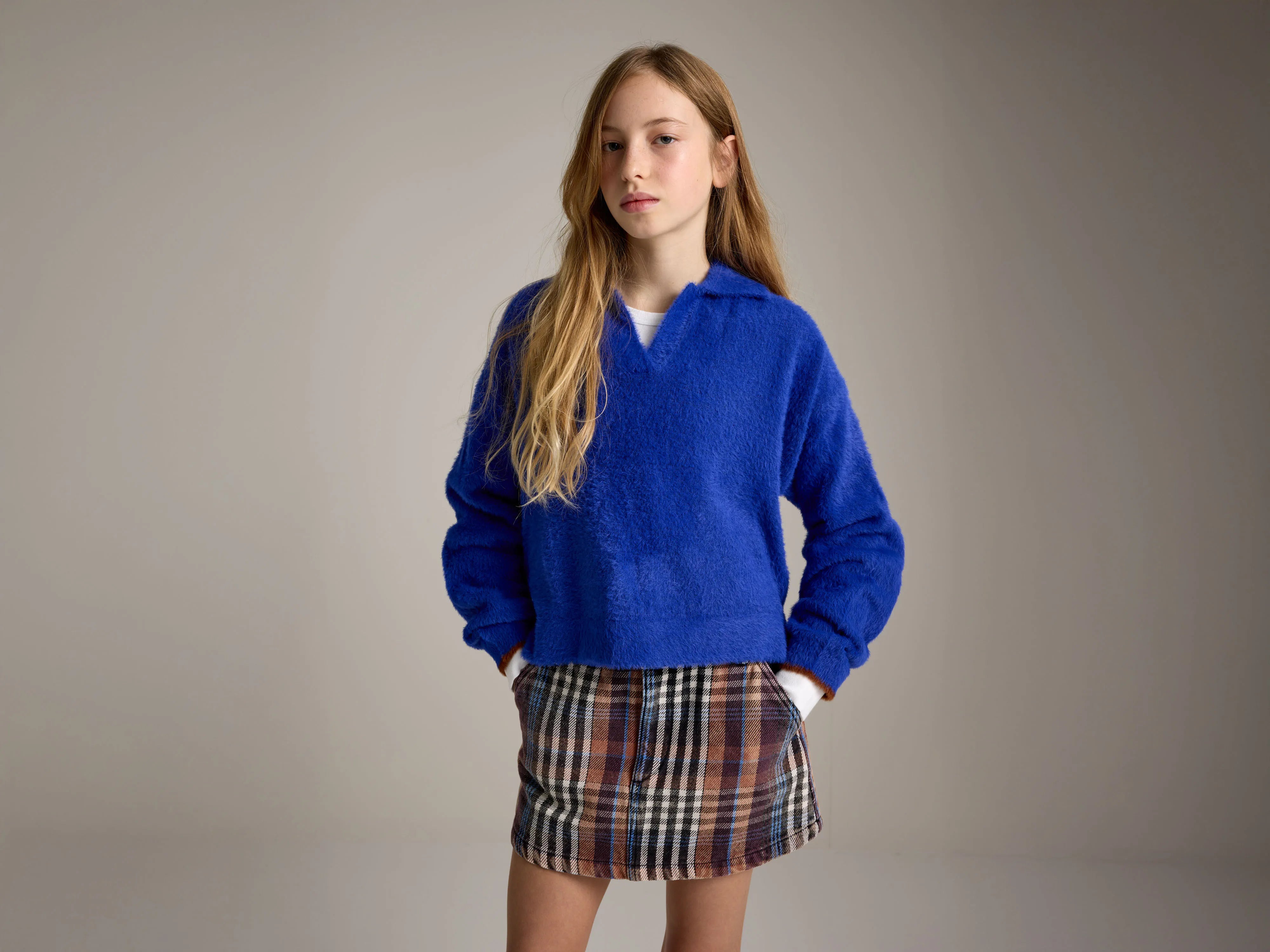 Pebbs mini skirt (252 / G / CHECK A)