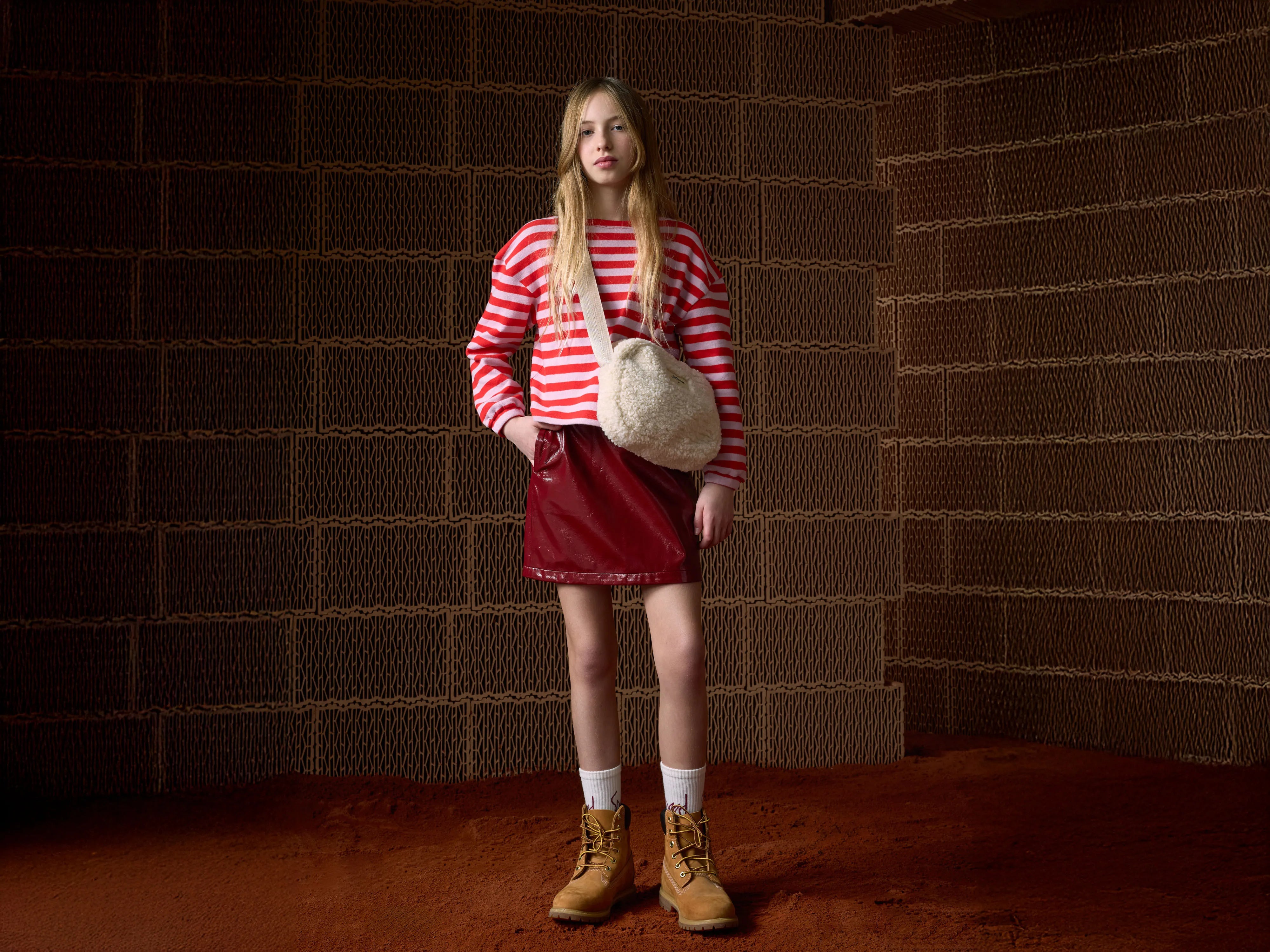 Parise rok (252 / G / CERISE)