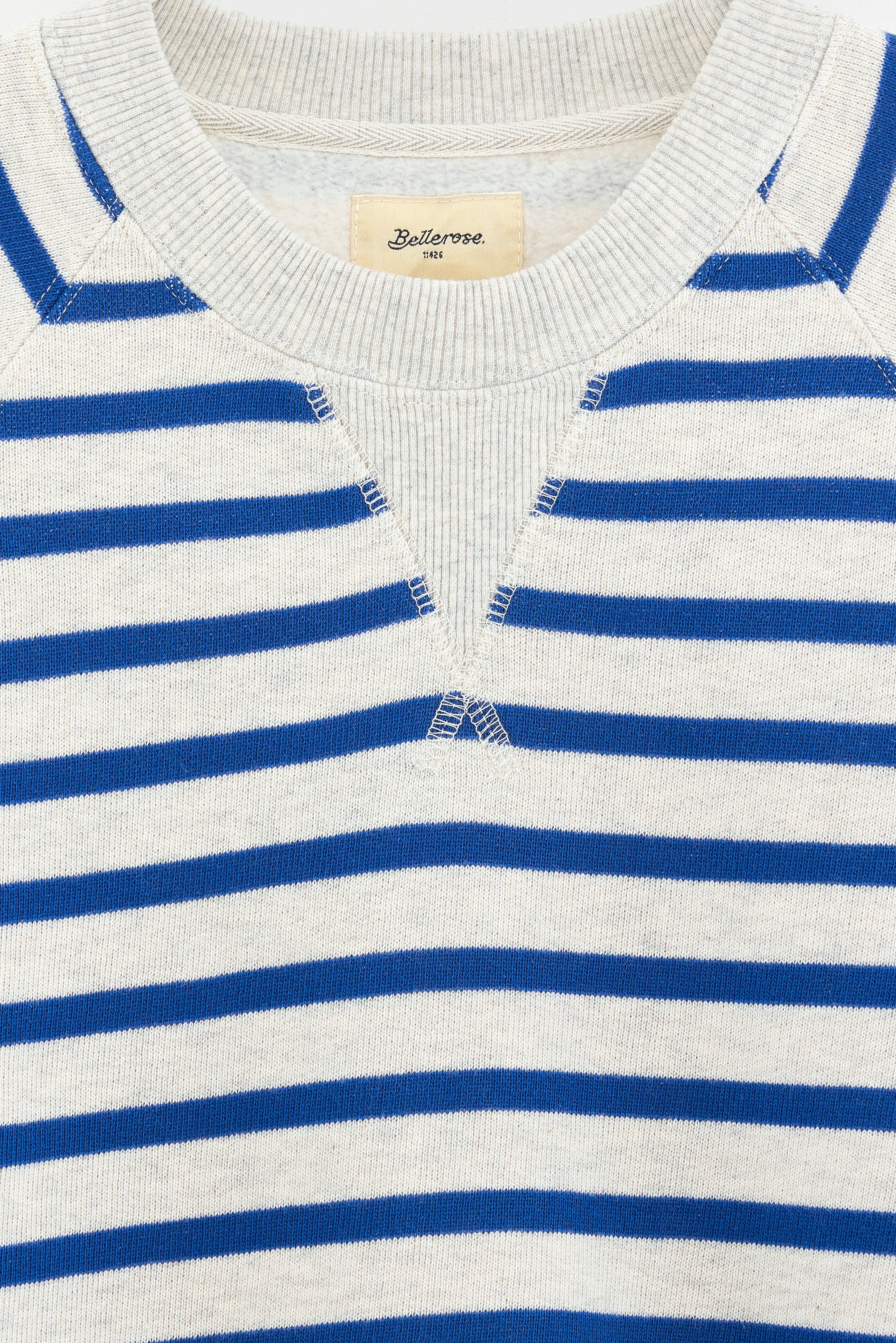 Fabina cropped sweatshirt (252 / G / STRIPE A)