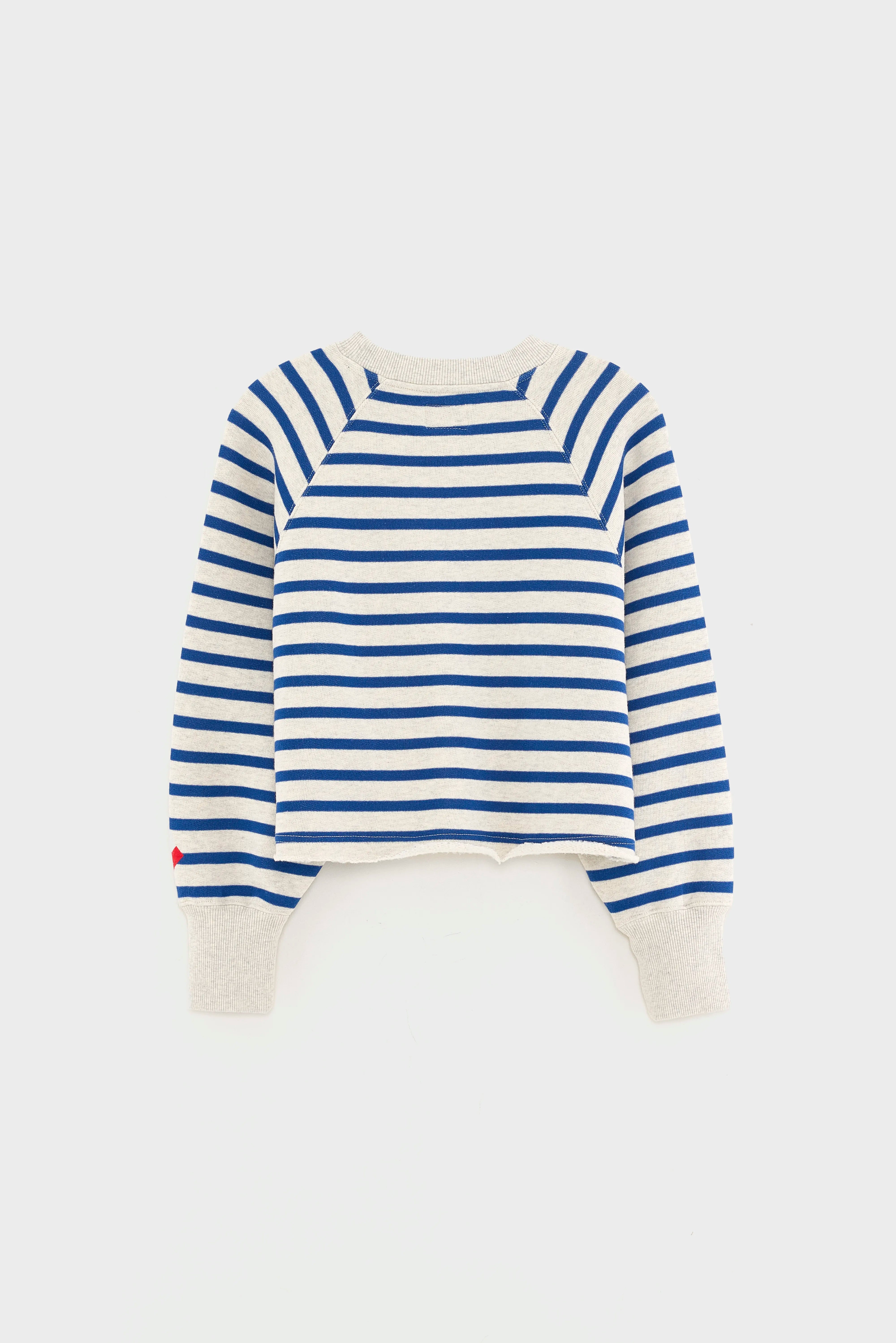 Fabina cropped sweatshirt (252 / G / STRIPE A)