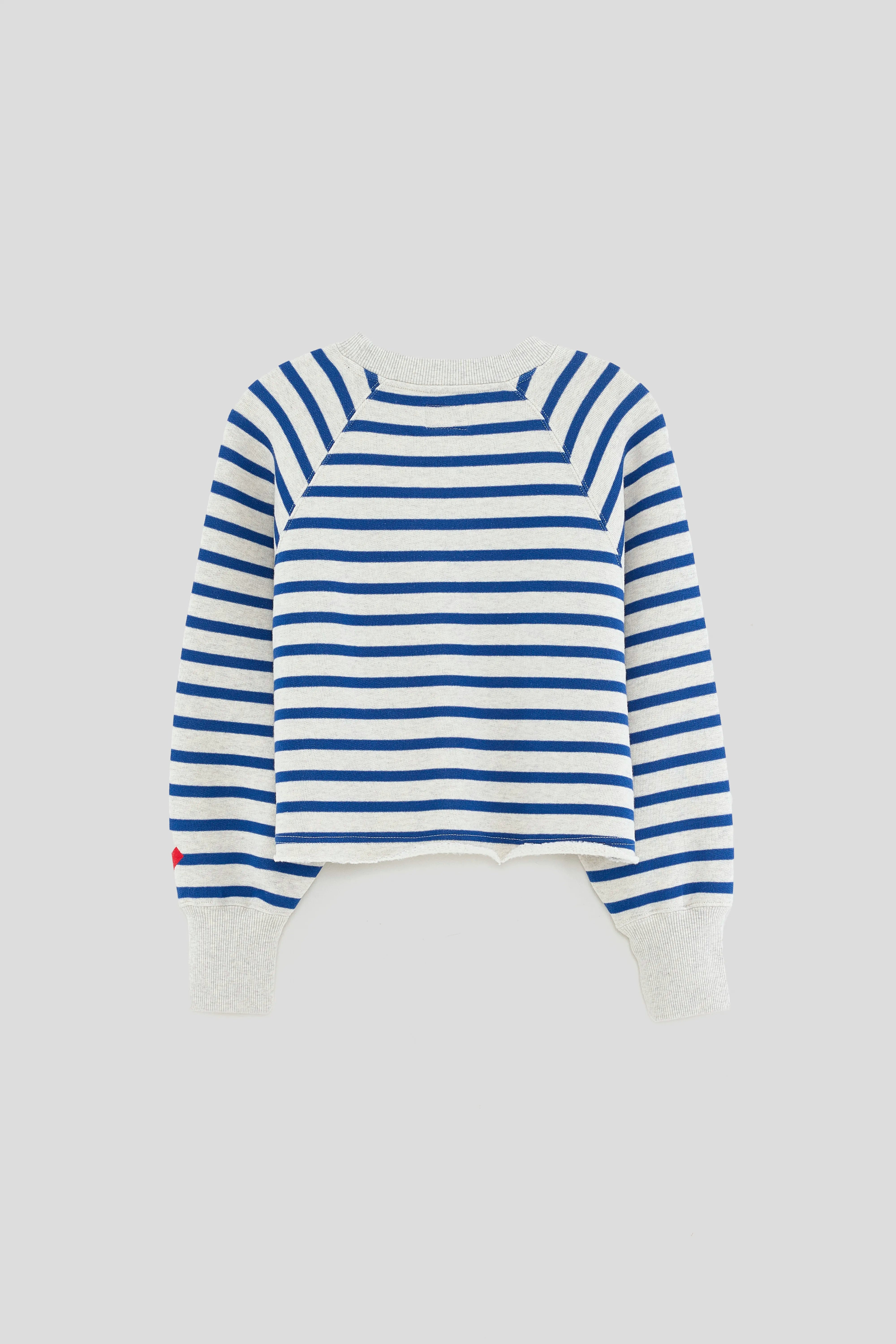 Fabina cropped sweatshirt (252 / G / STRIPE A)