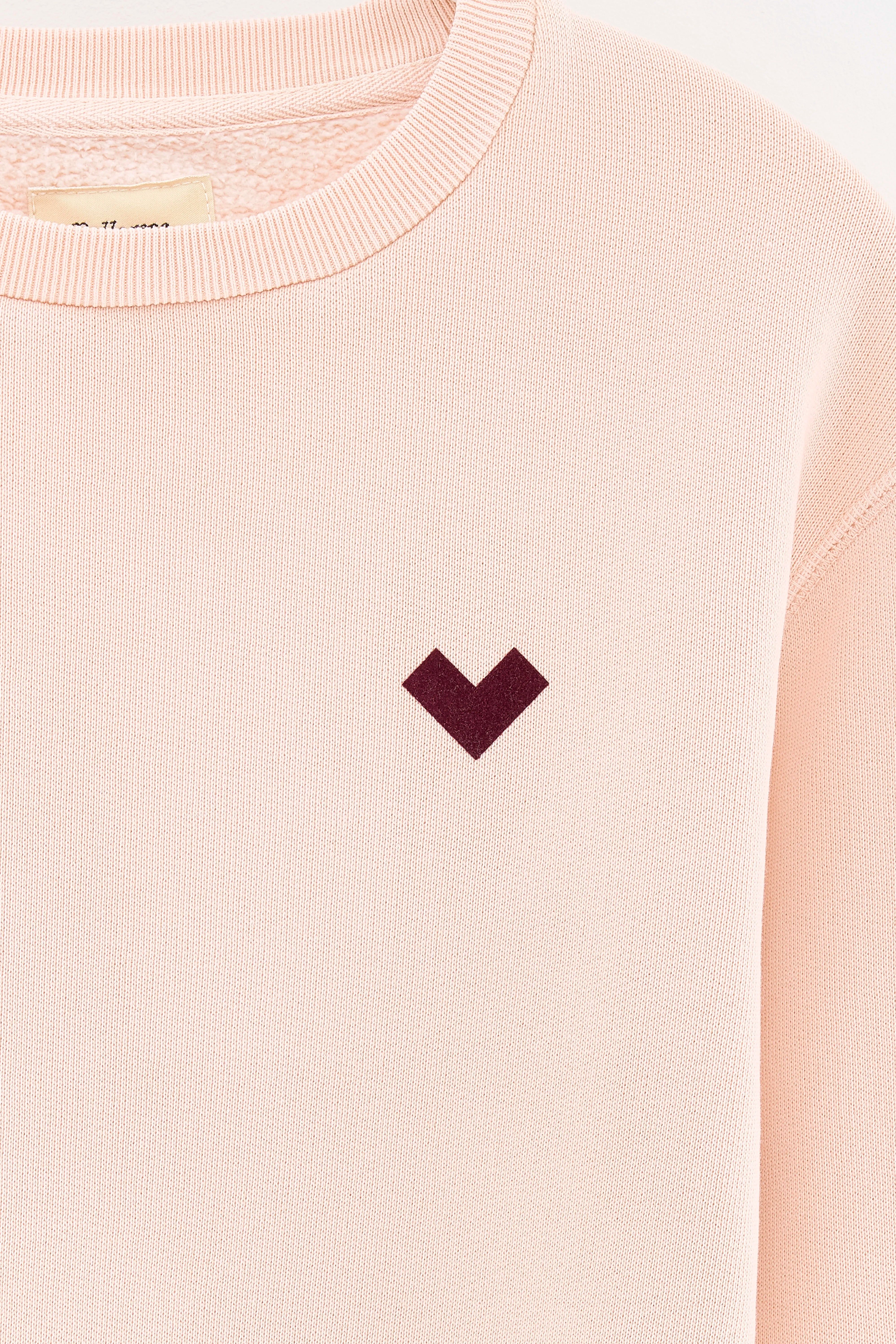 Fanzi sweatshirt met ronde hals (252 / G / ROSIE)