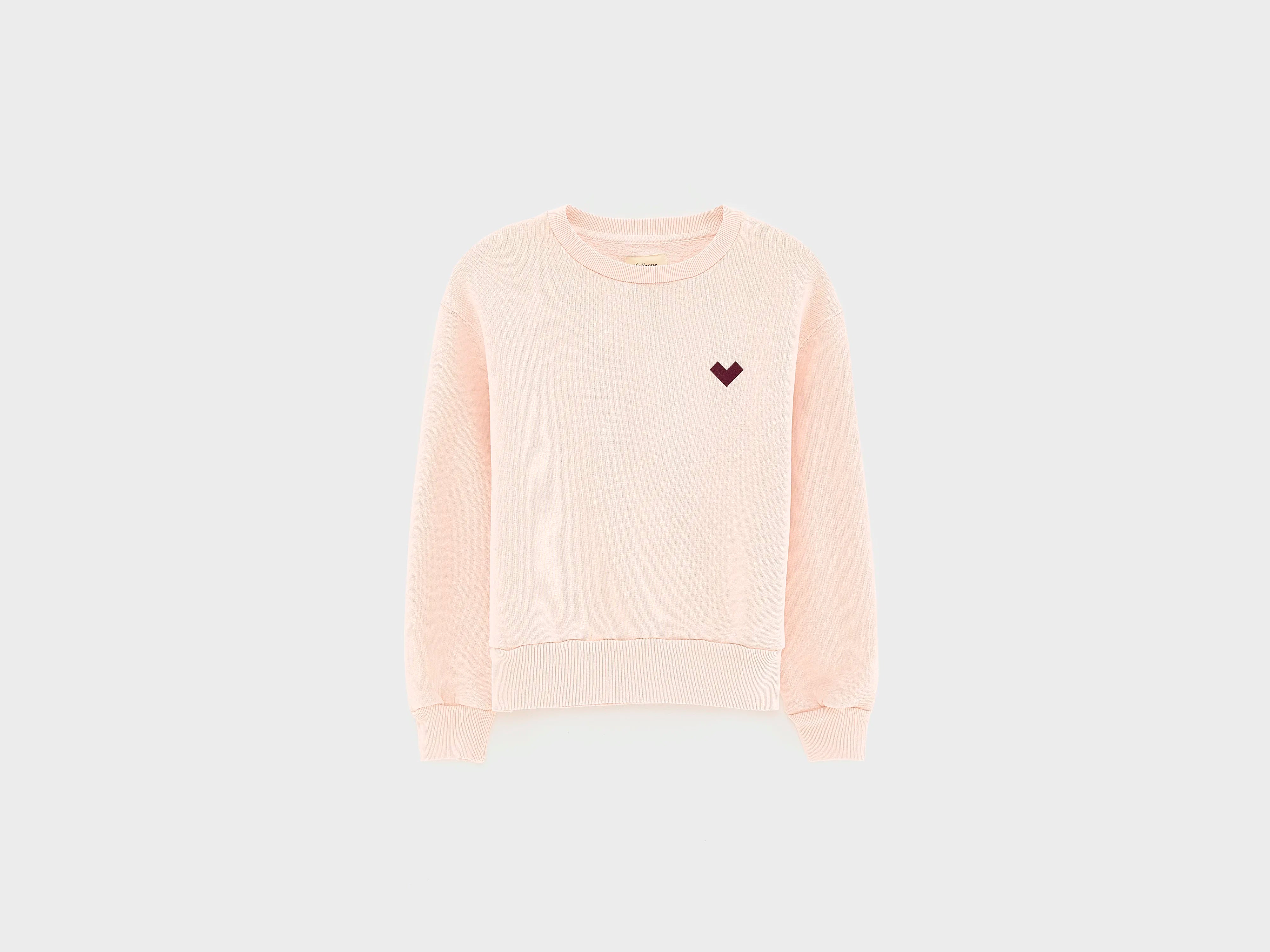 Fanzi sweatshirt met ronde hals (252 / G / ROSIE)