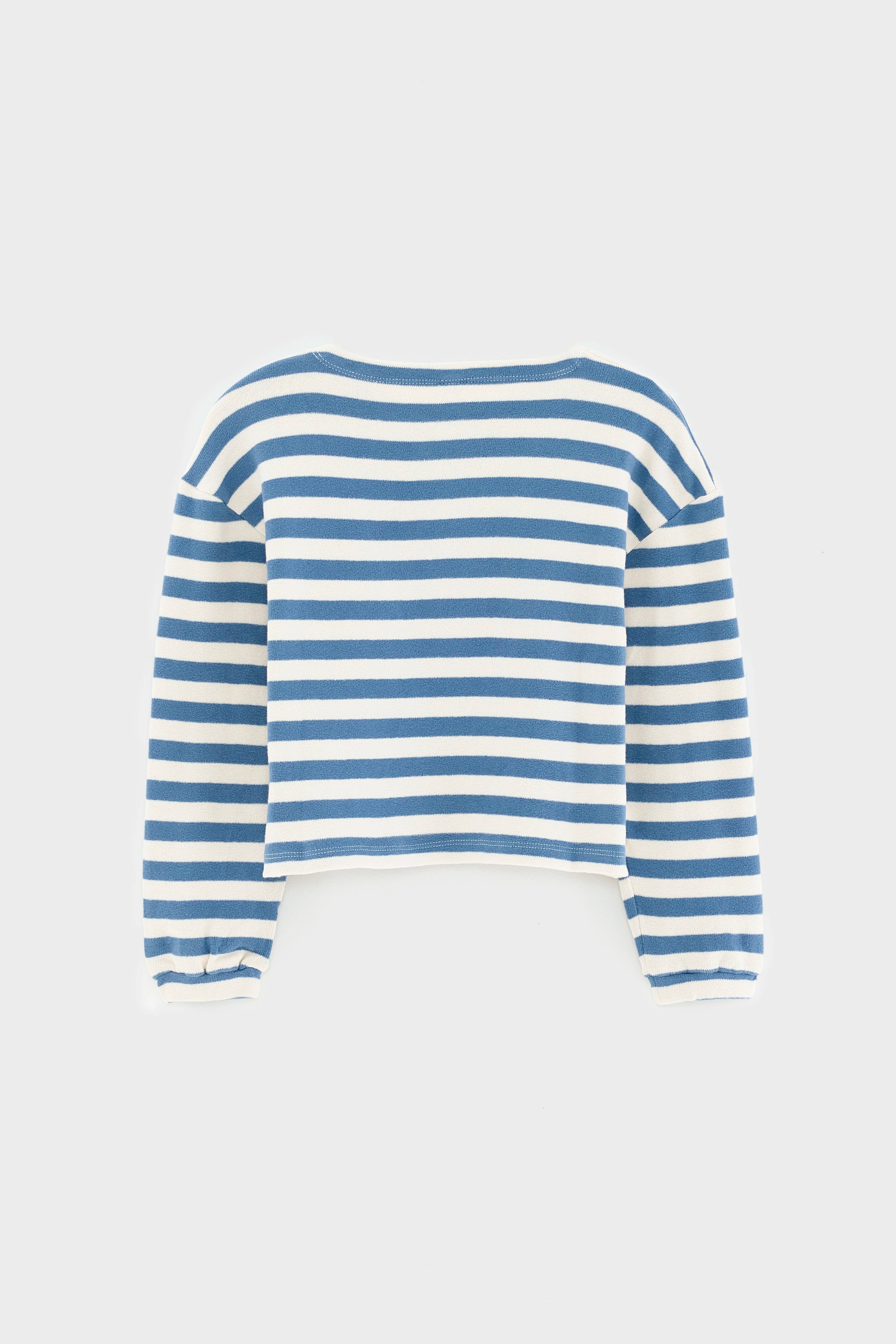 Fasov cropped t-shirt (252 / G / STRIPE A)