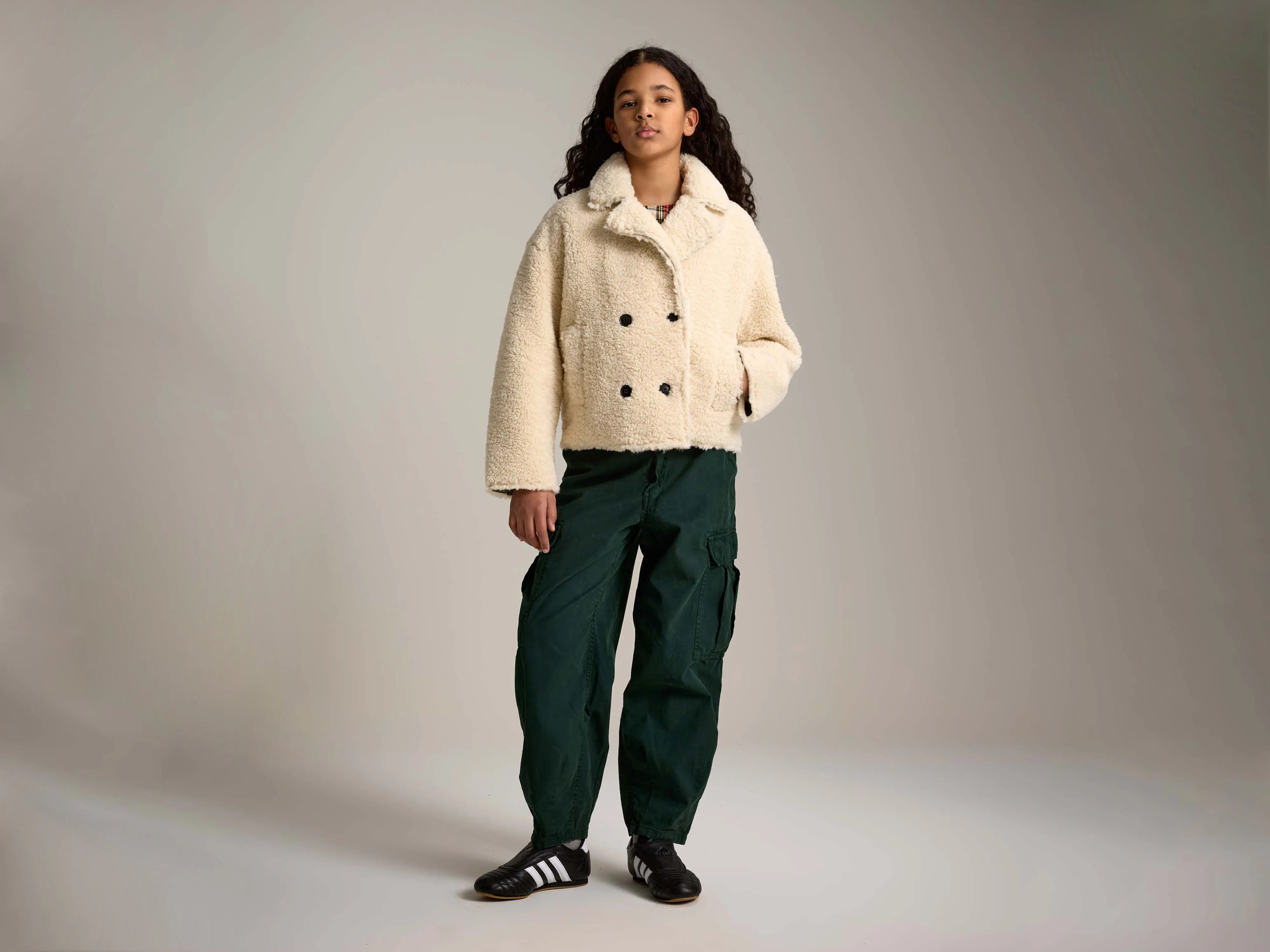 Manteau teddy Japtor (252 / G / ECRU)