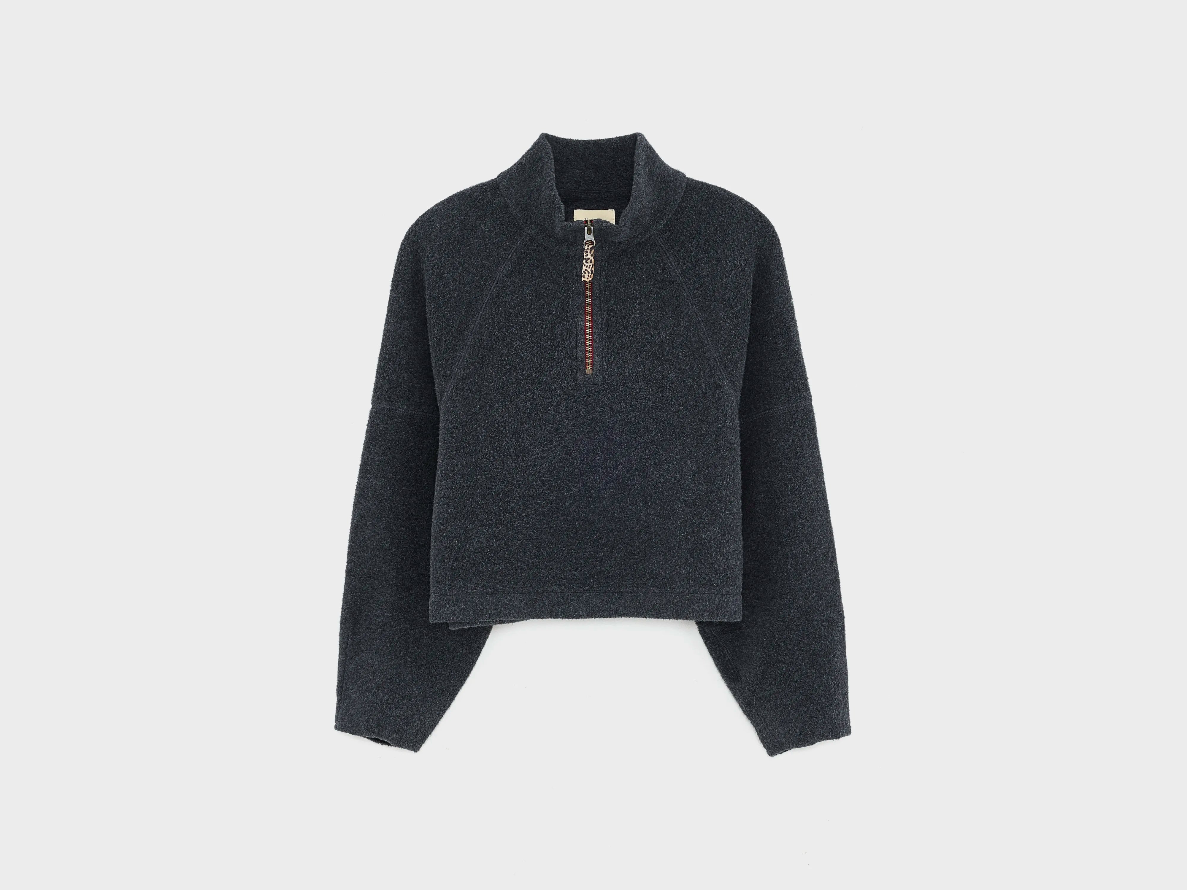 Sweatshirt cropped Machy (252 / G / ANTHRACITE)