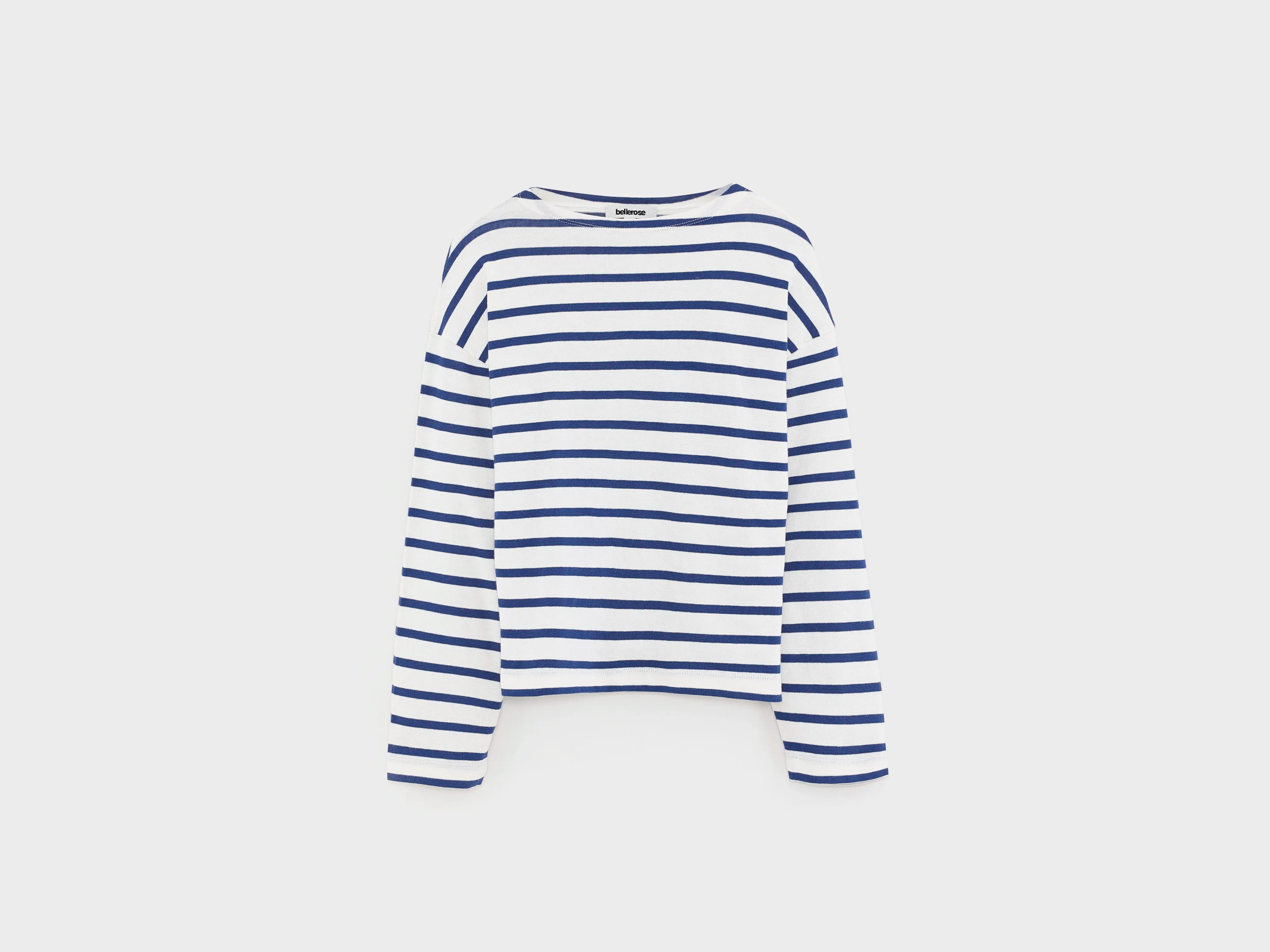 Vailor cropped cotton t-shirt (251 / G / STRIPE E)