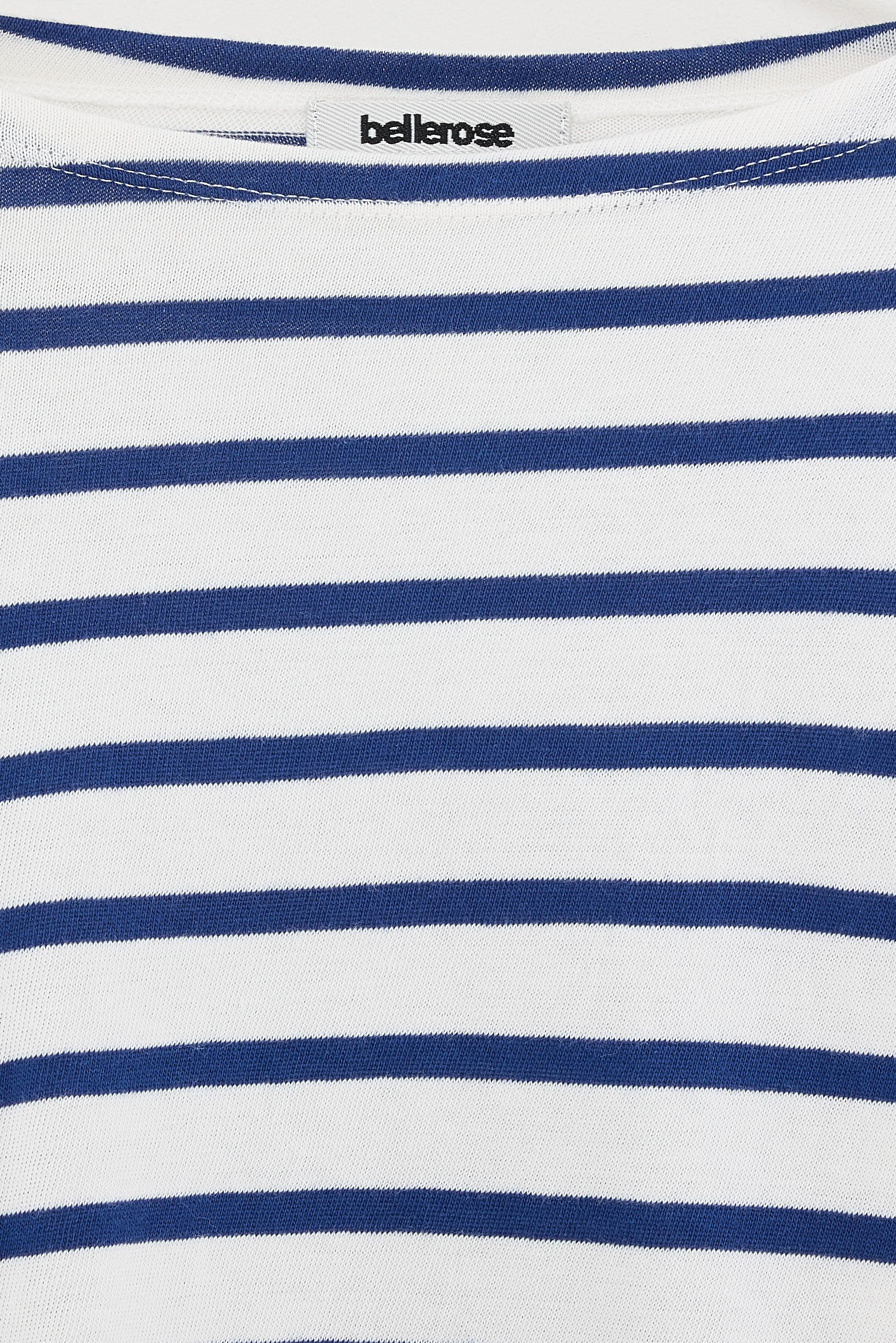 Vailor cropped cotton t-shirt (251 / G / STRIPE E)