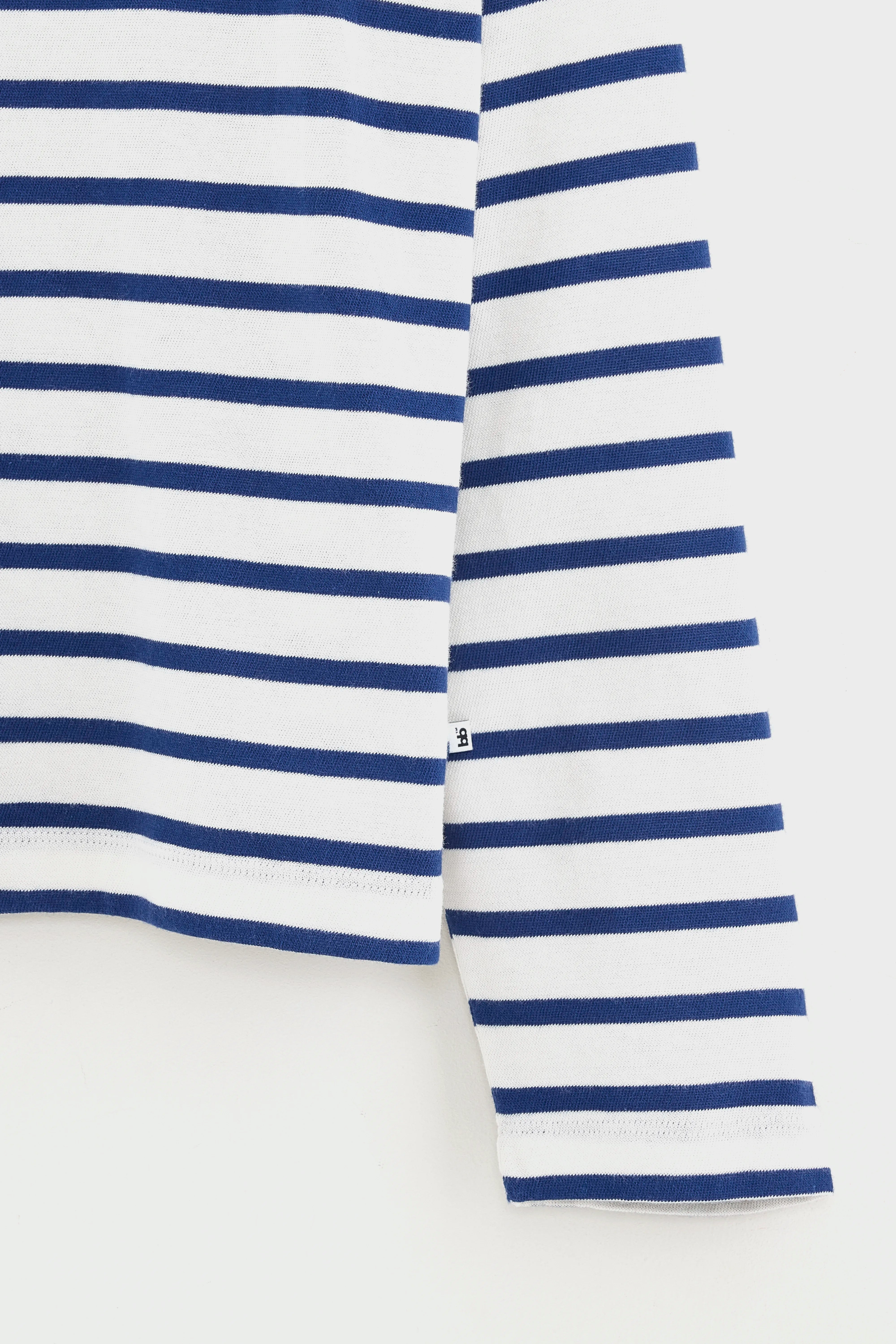 Vailor cropped cotton t-shirt (251 / G / STRIPE E)