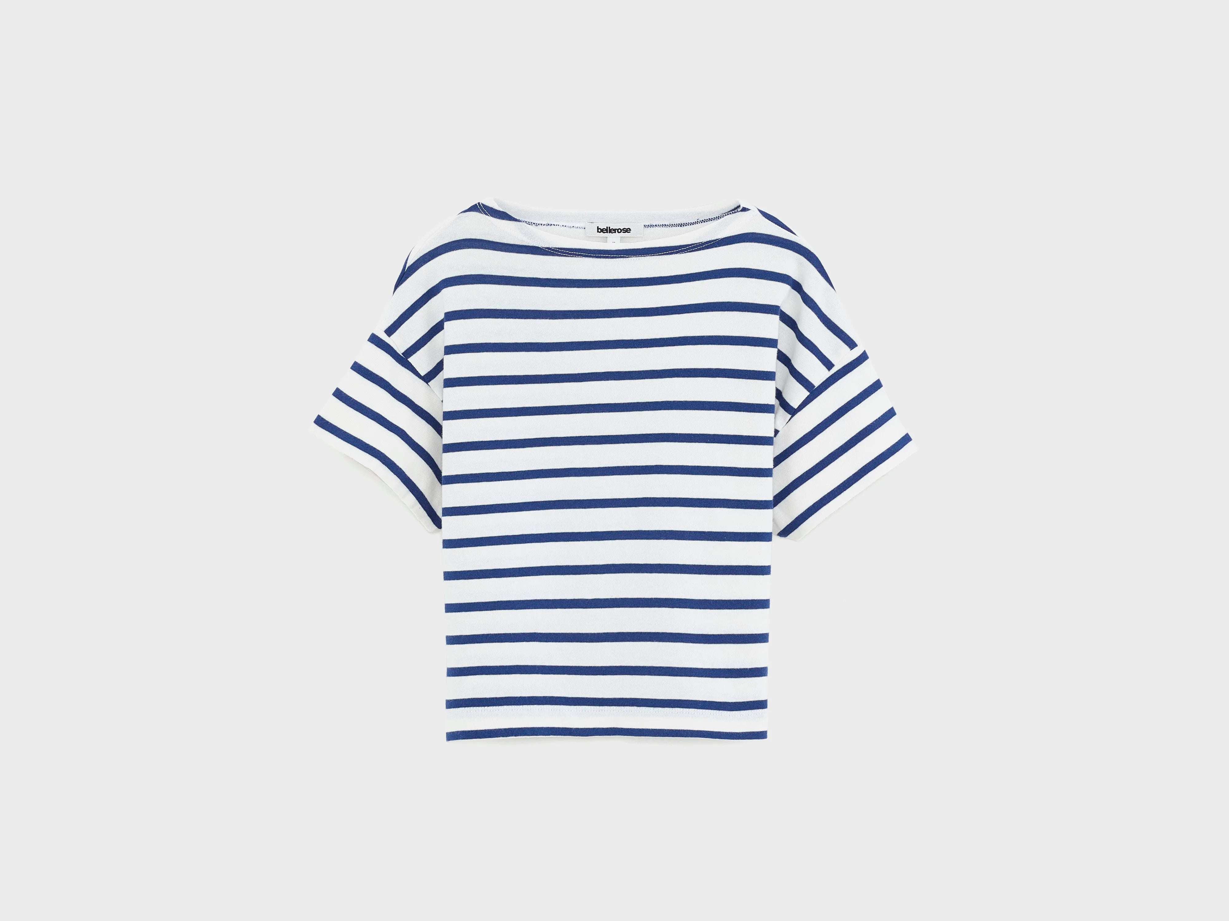 T-shirt à manches courtes à rayures Vassy (242 / G / STRIPE E)