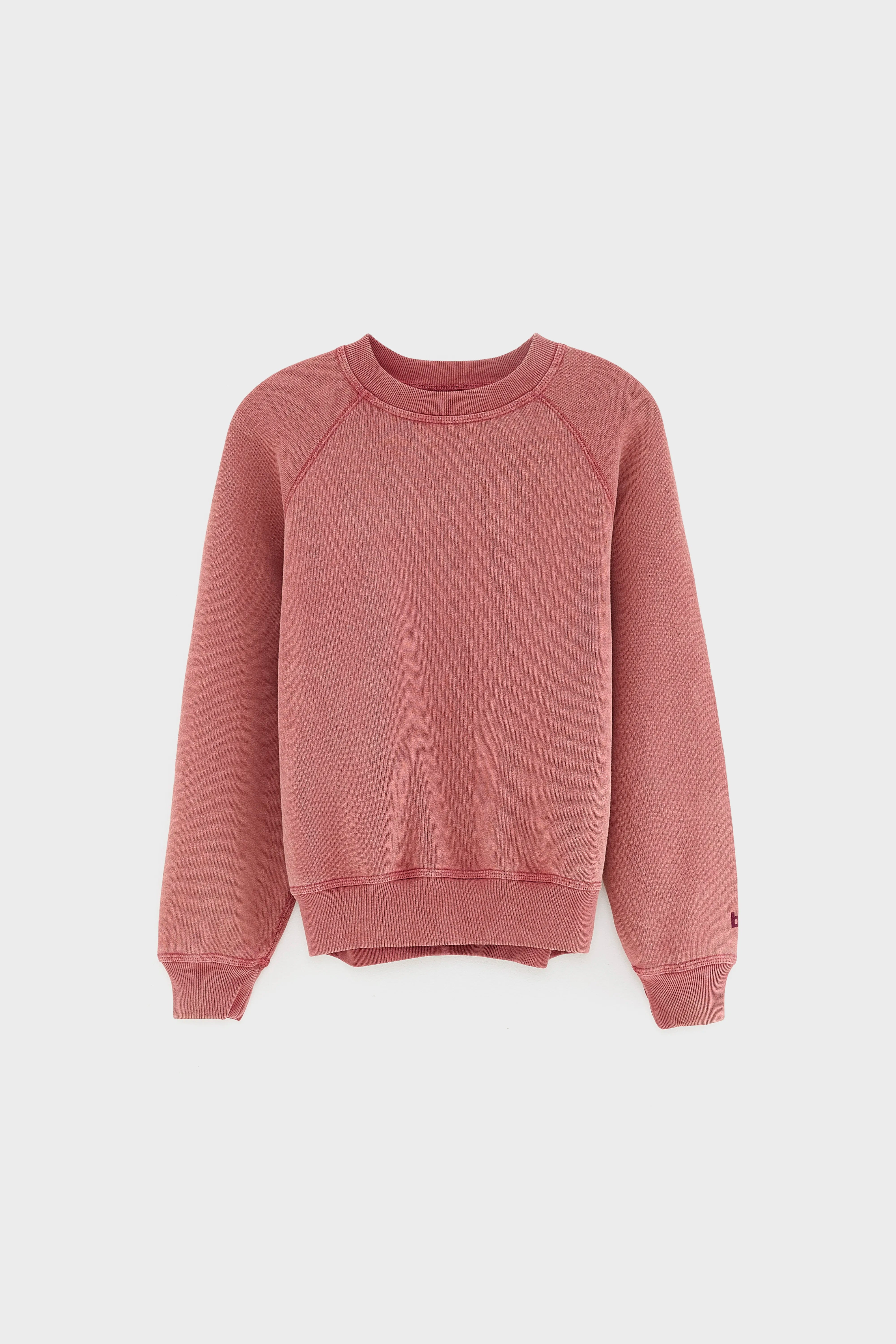 Sweatshirt col rond Fagolo (252 / B / CERISE)