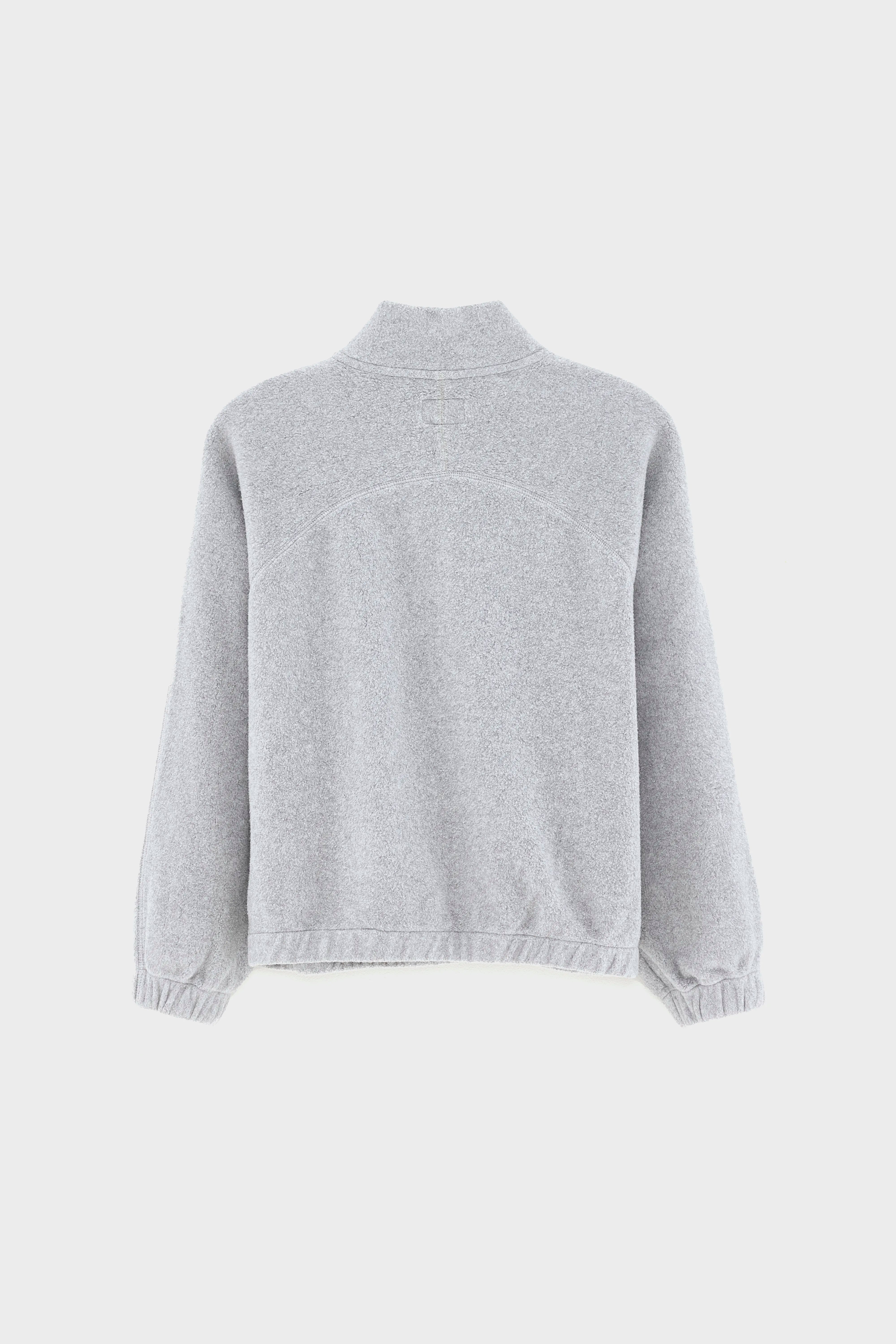 Fabril sweatshirt met halve rits (252 / B / H. GREY)