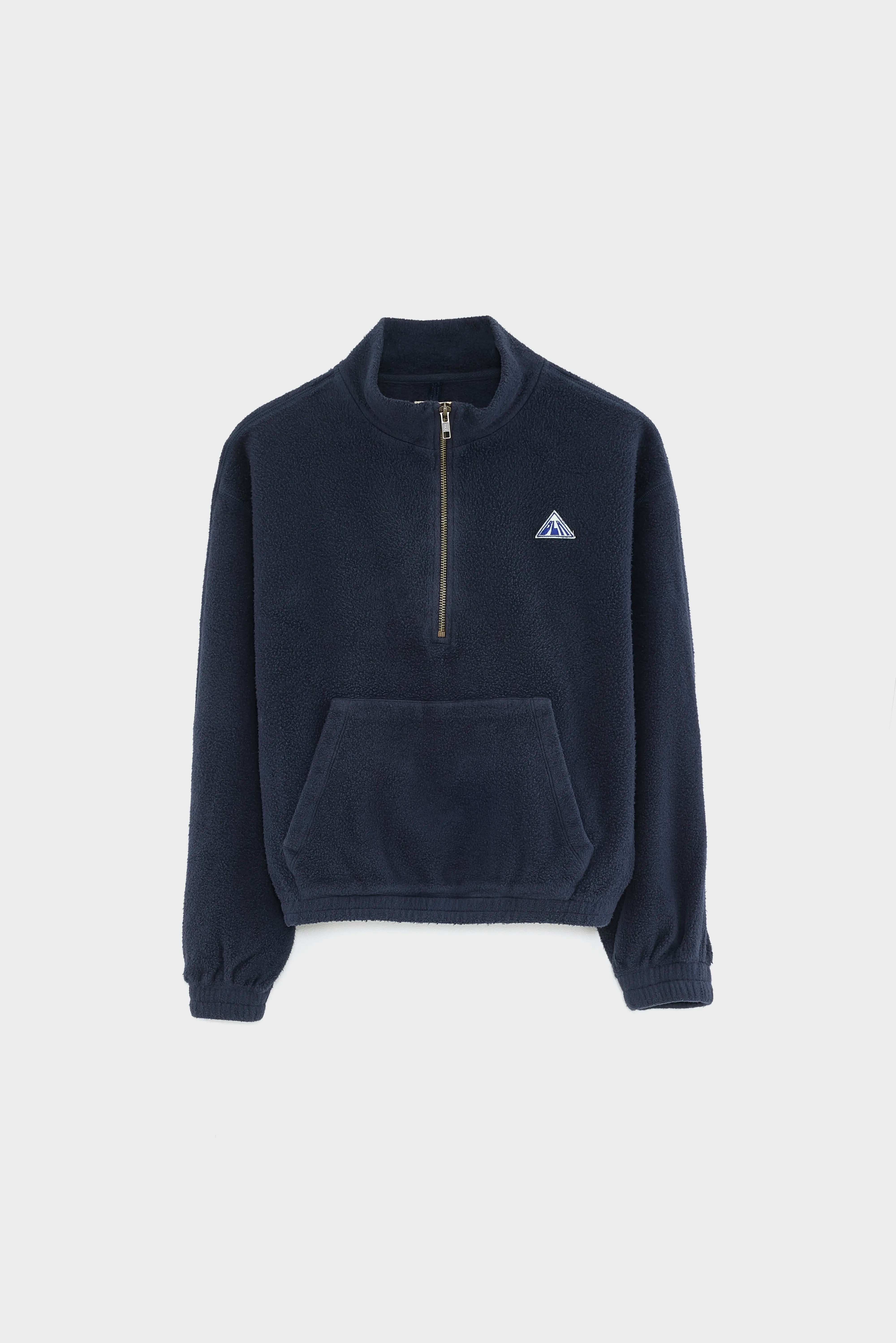 Fabril sweatshirt met halve rits (252 / B / AMERICA)