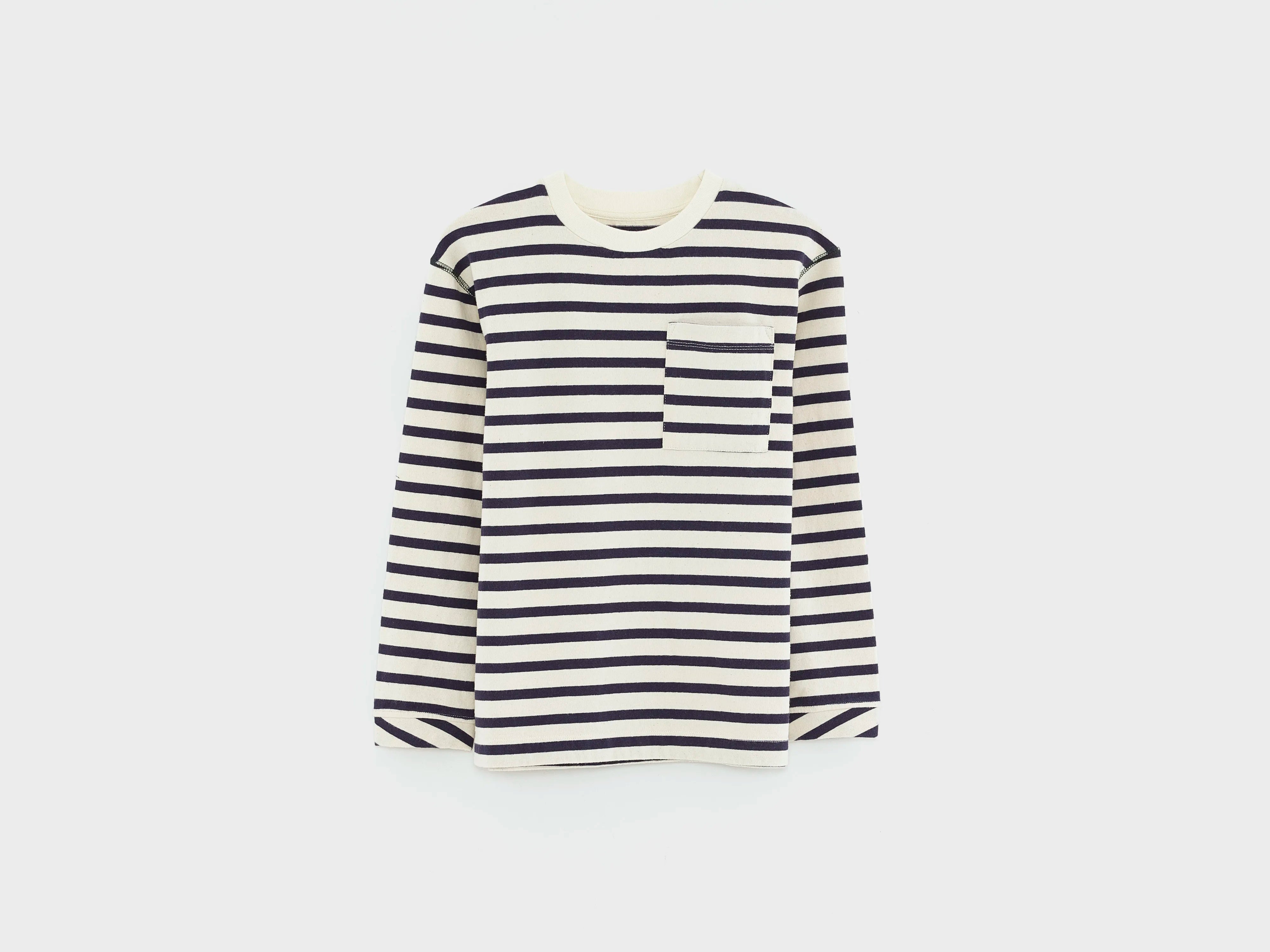 Camjo t-shirt met lange mouwen (252 / B / STRIPE A)
