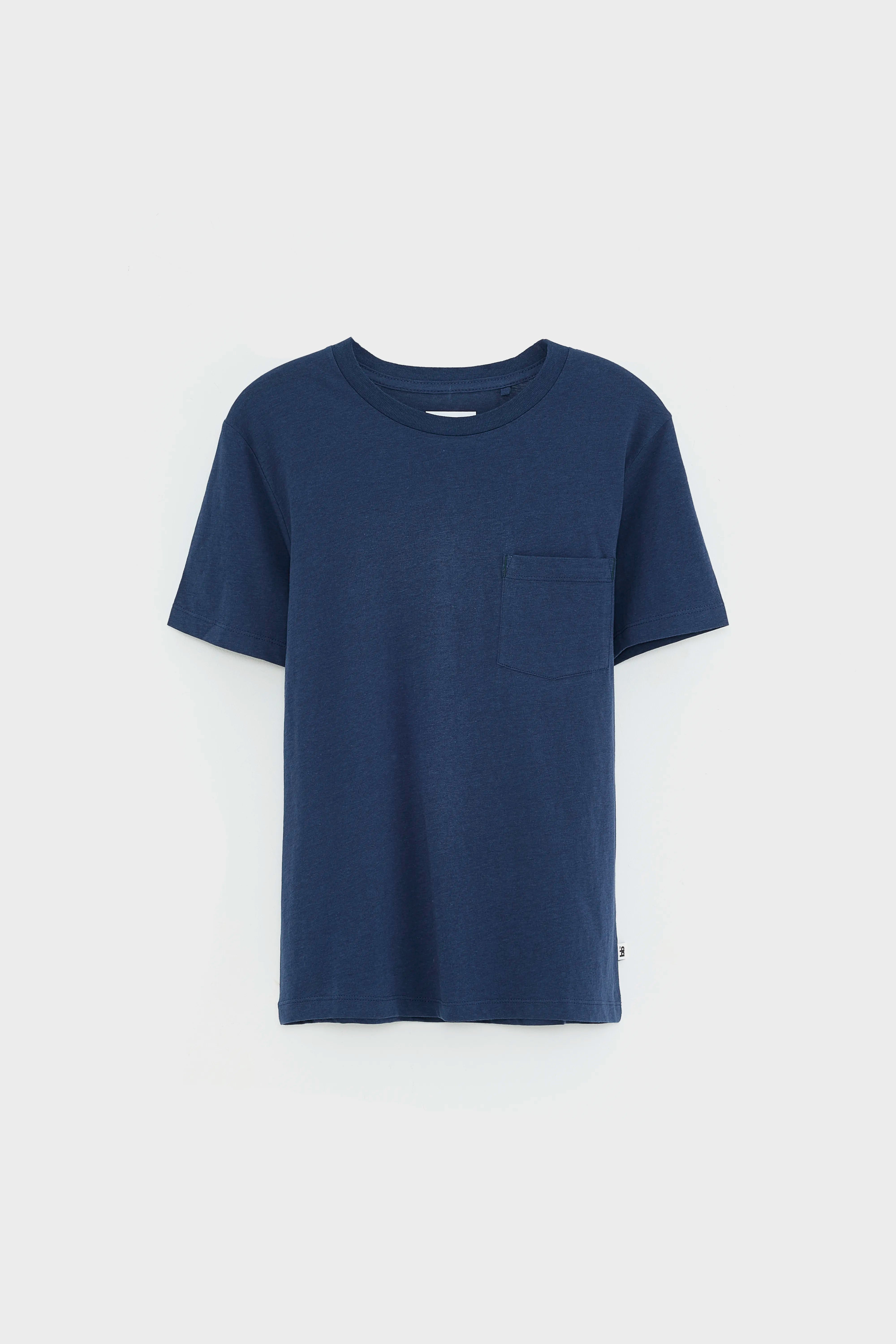 Aldo donkerblauw t-shirt met korte mouwen (242 / B / BLUE NIGHTS)