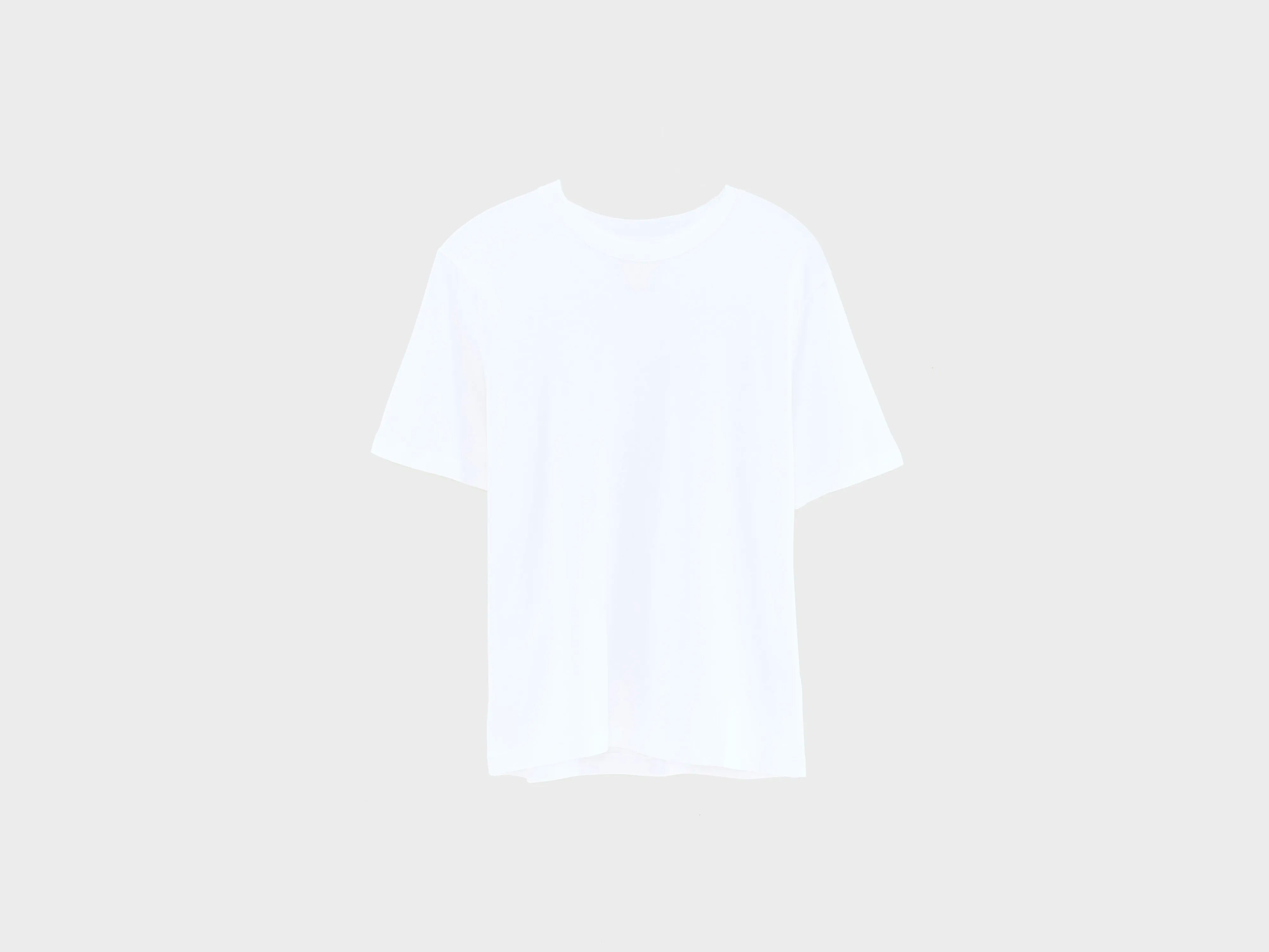 Vince wit t-shirt met korte mouwen (242 / B / WHITE)