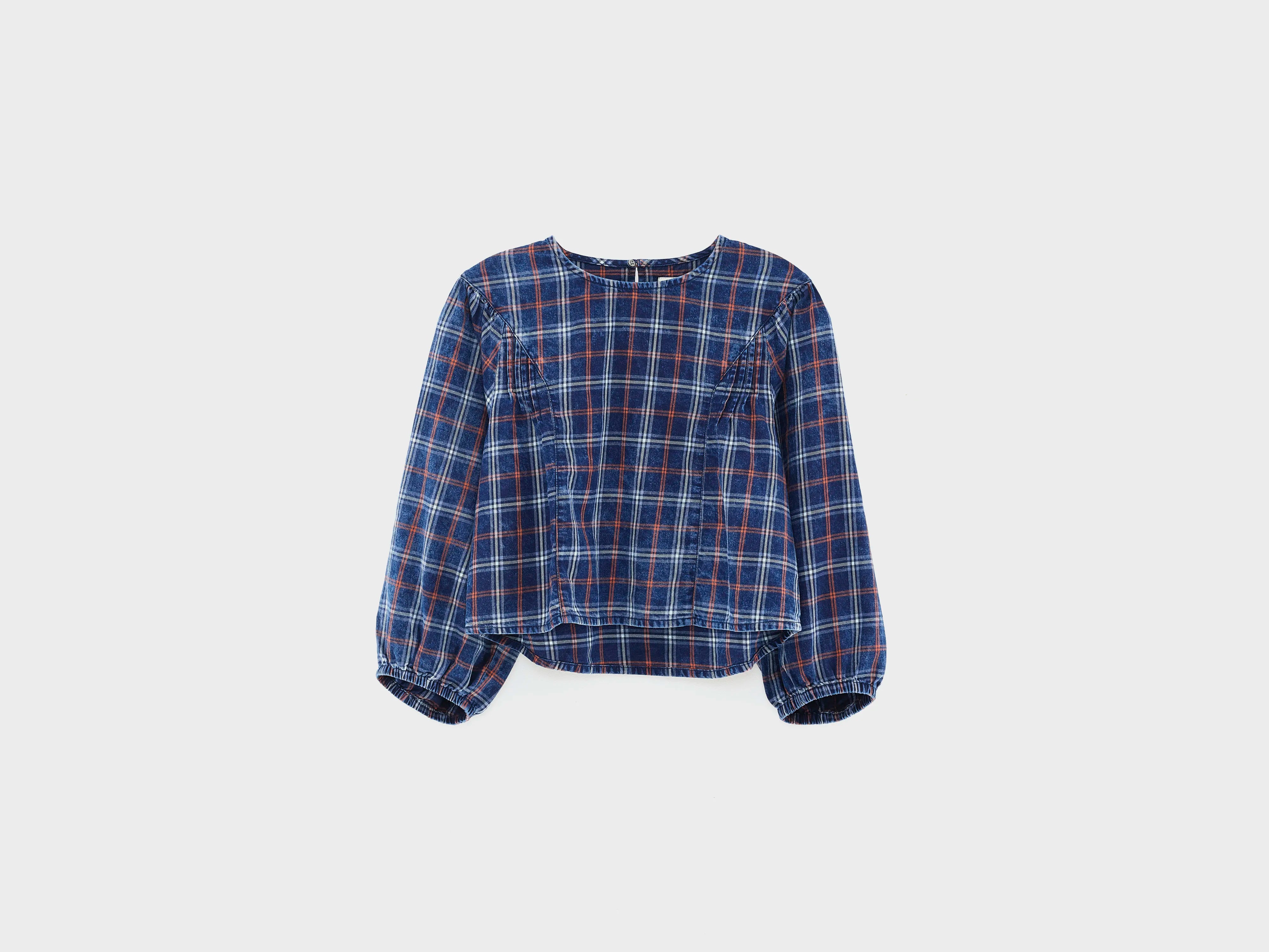 Wimpi plaid blouse (252 / G / CHECK B)
