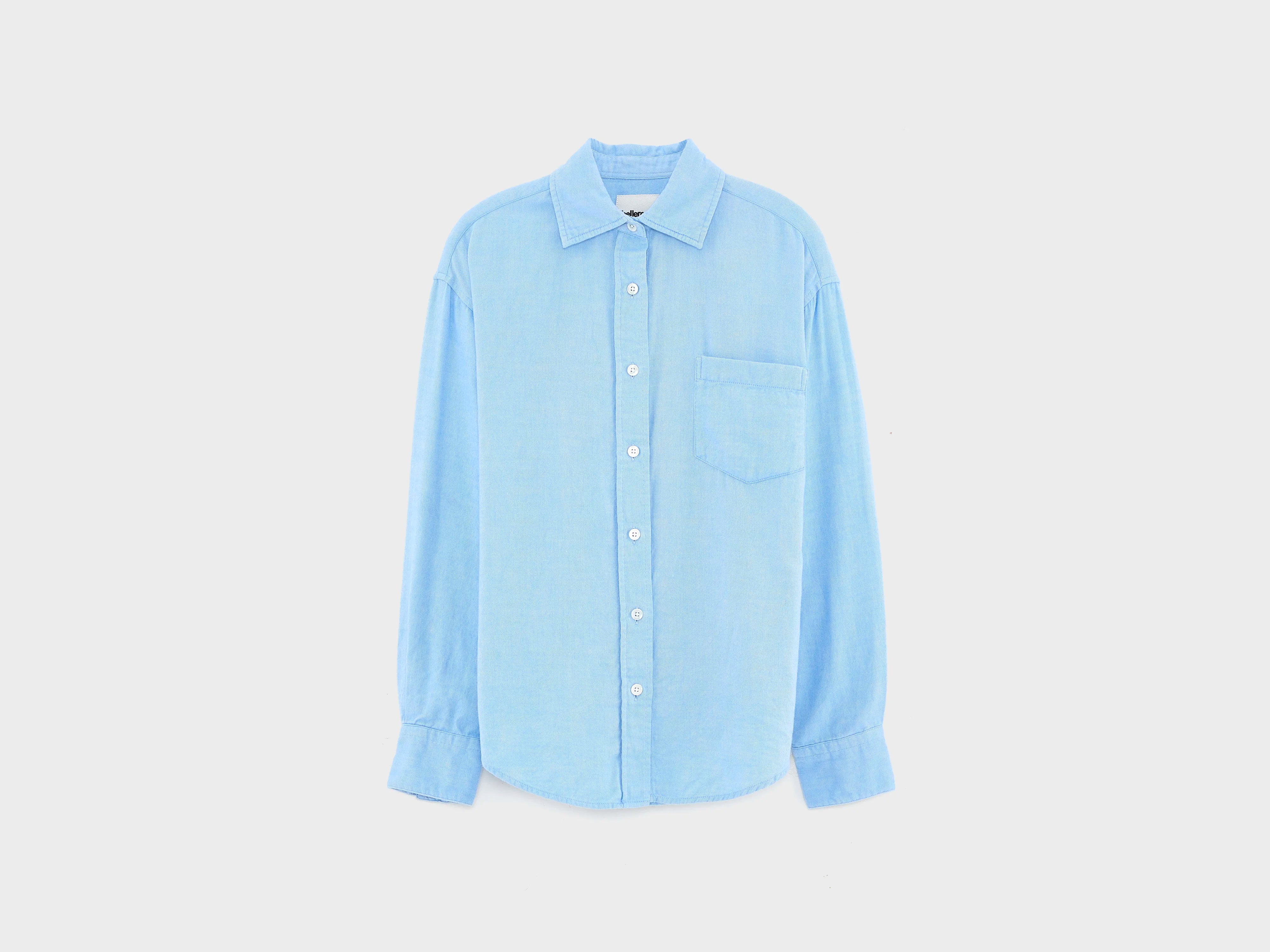 Ironies light blue straight shirt (251 / G / CIEL)