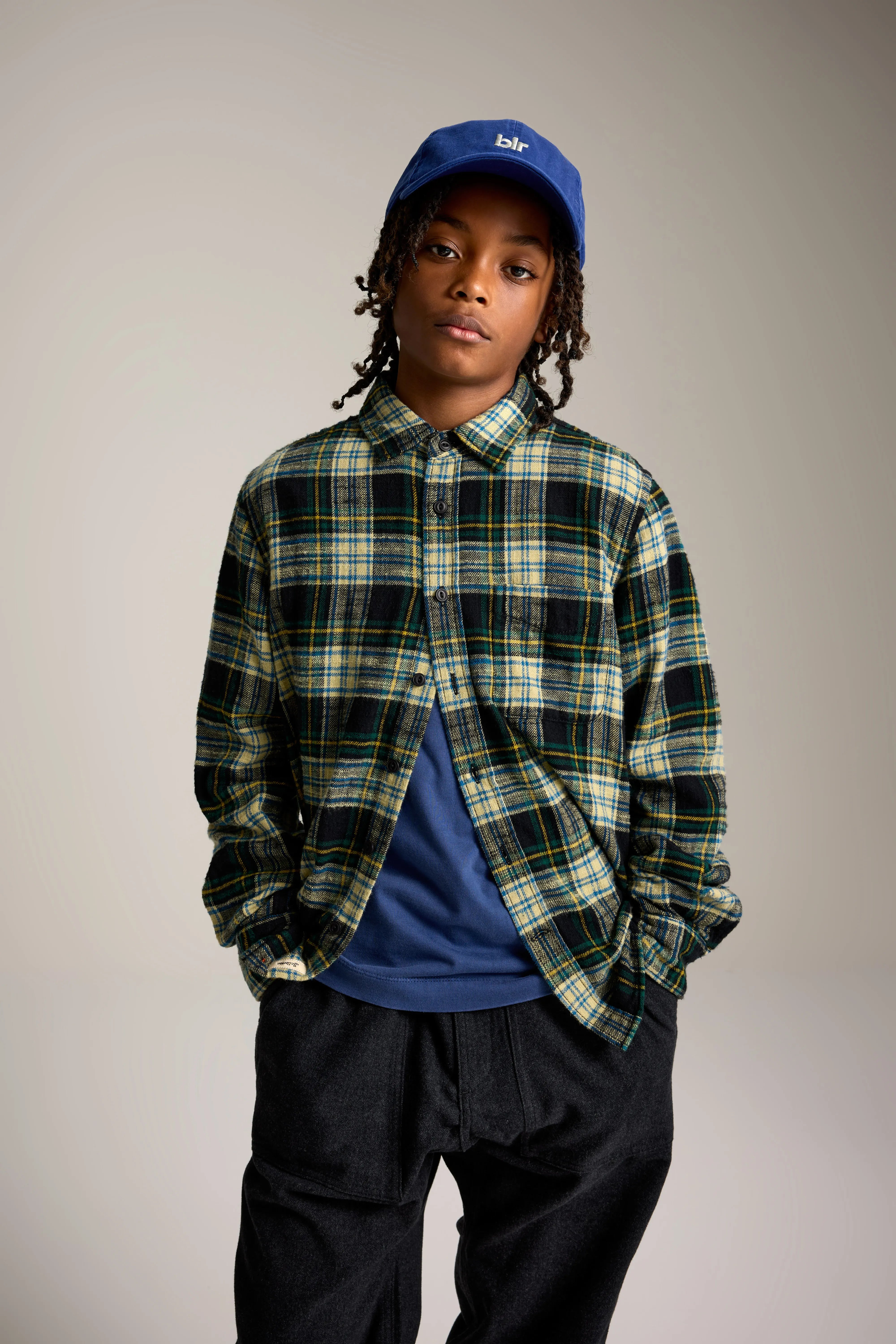 Ganix checked shirt (252 / B / CHECK A)