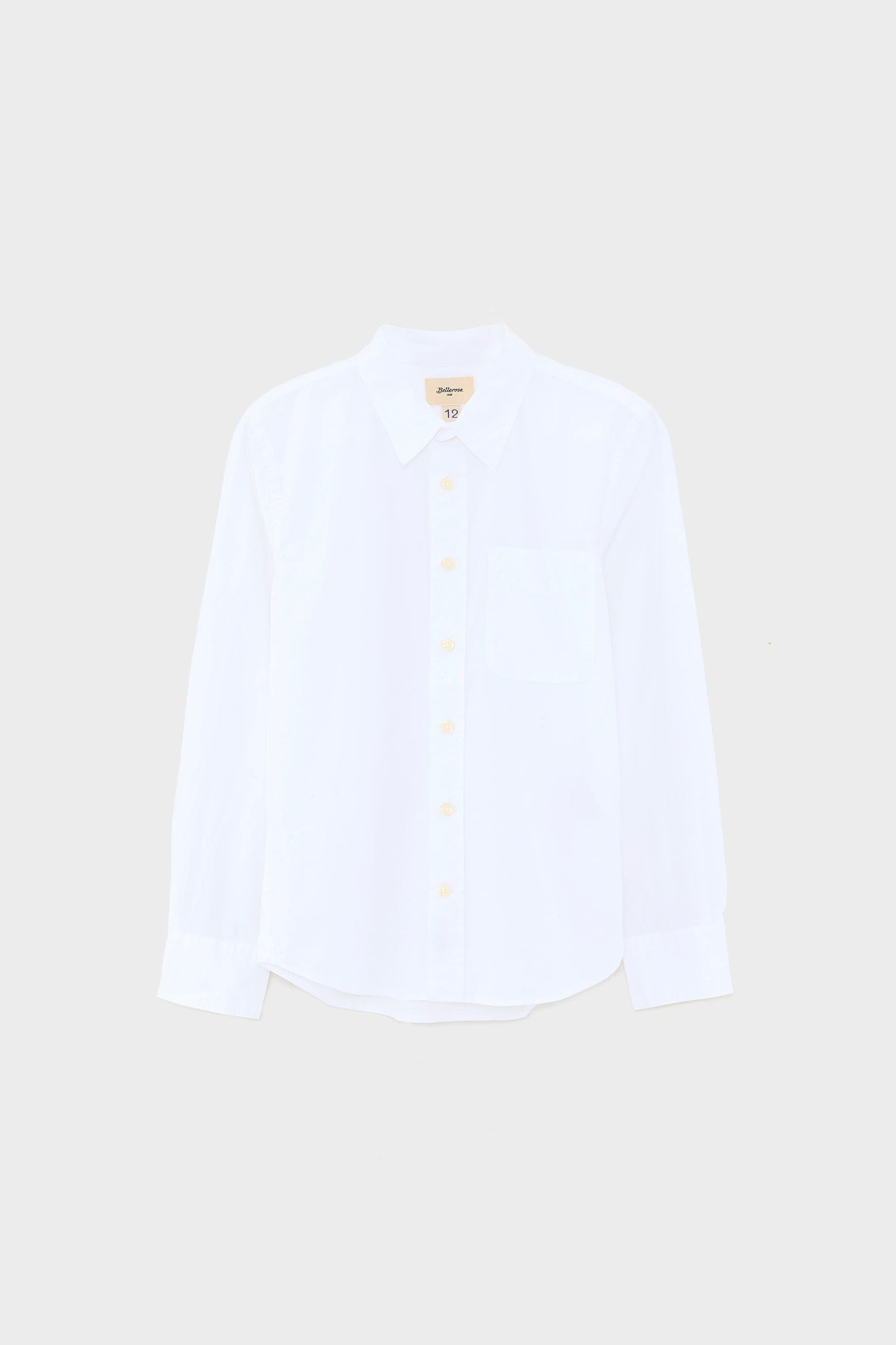 Chemise blanche en popeline Ganix (242 / B / WHITE)