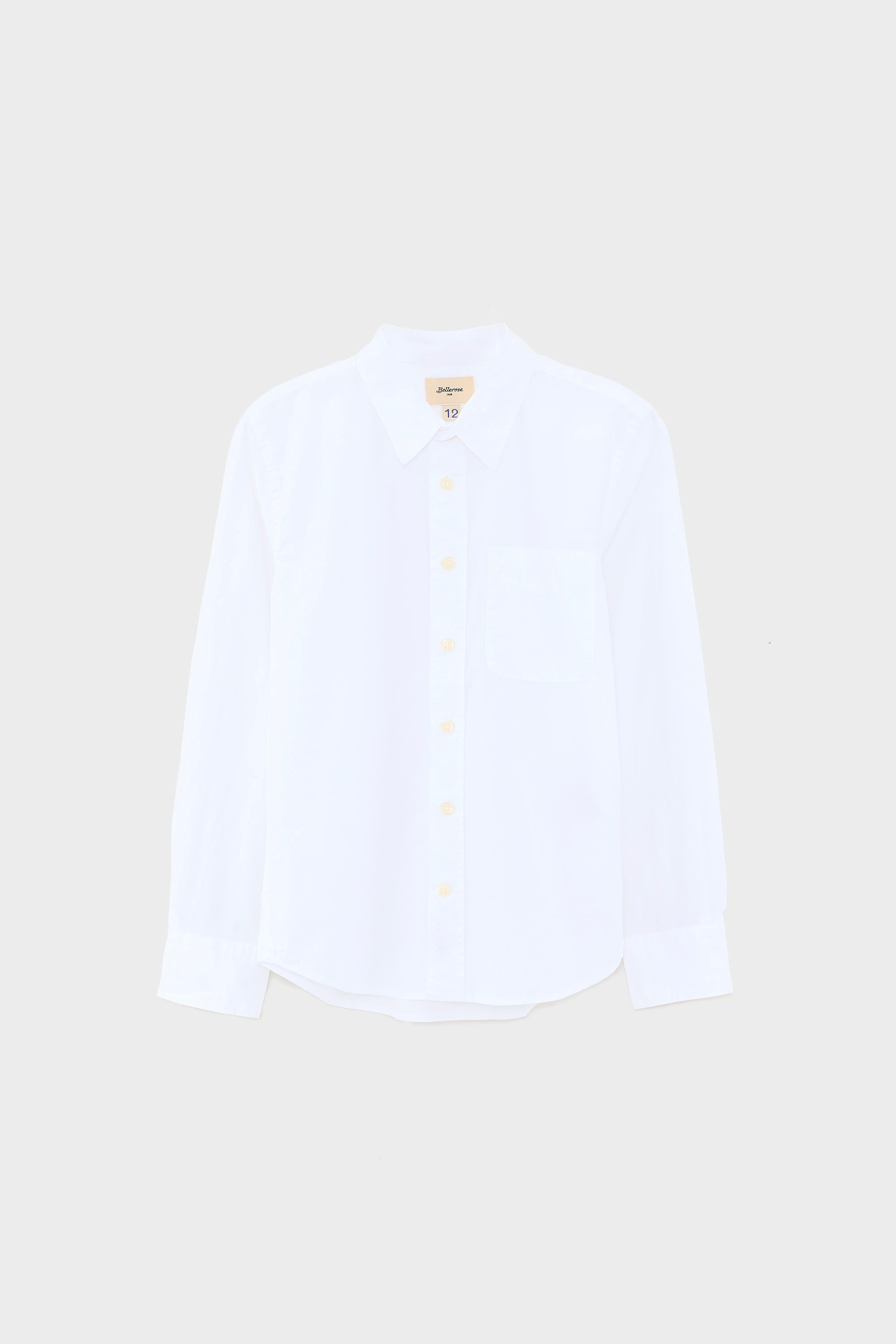 Chemise blanche en popeline Ganix (242 / B / WHITE)