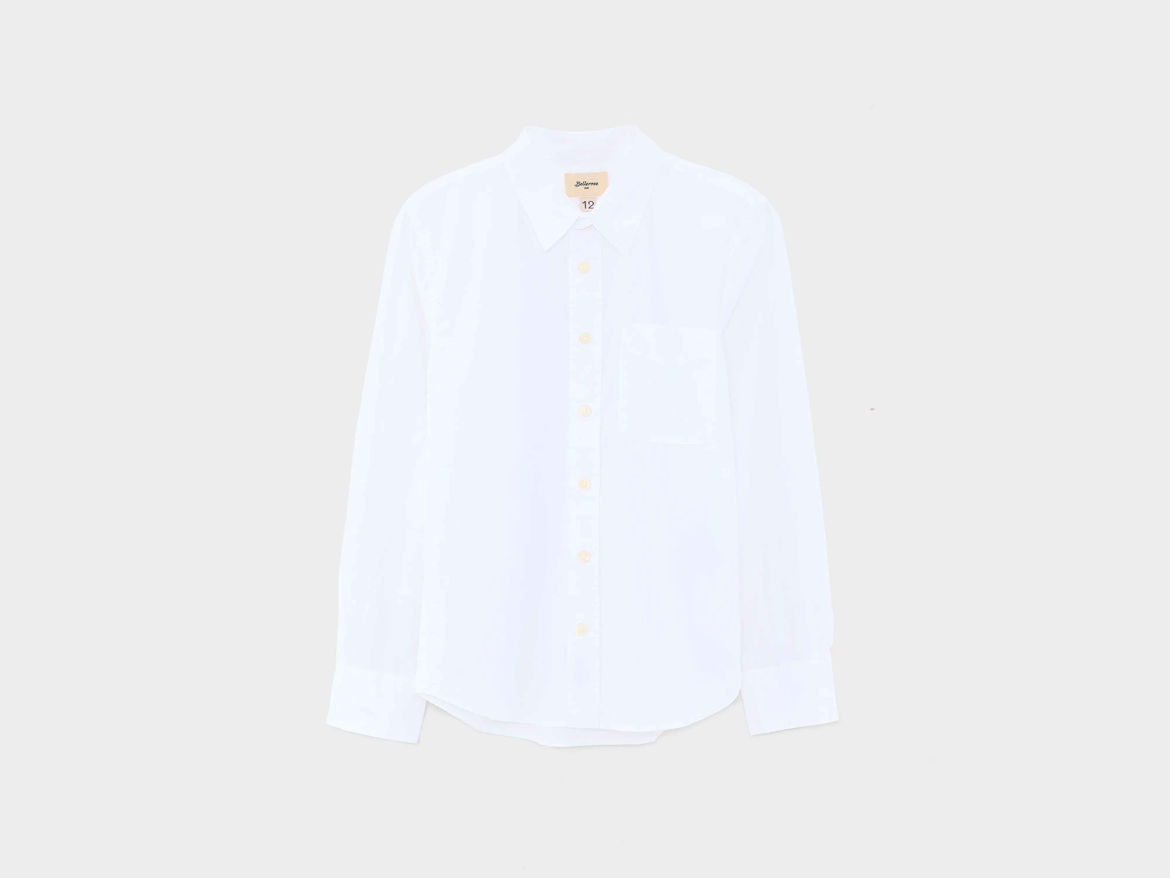 Chemise blanche en popeline Ganix (242 / B / WHITE)