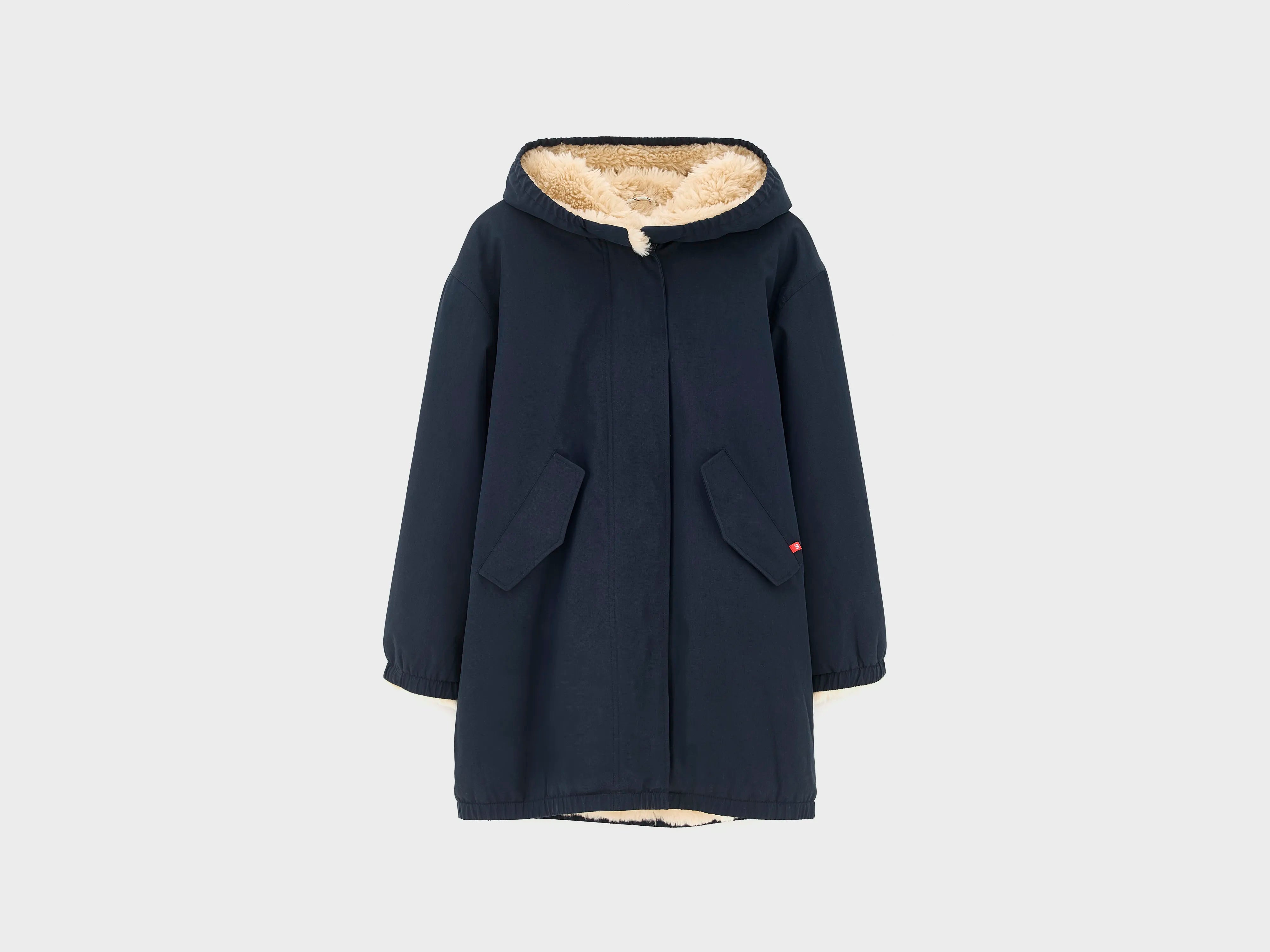 Parka à capuche bleu marine Harbour (242 / G / NAVY)