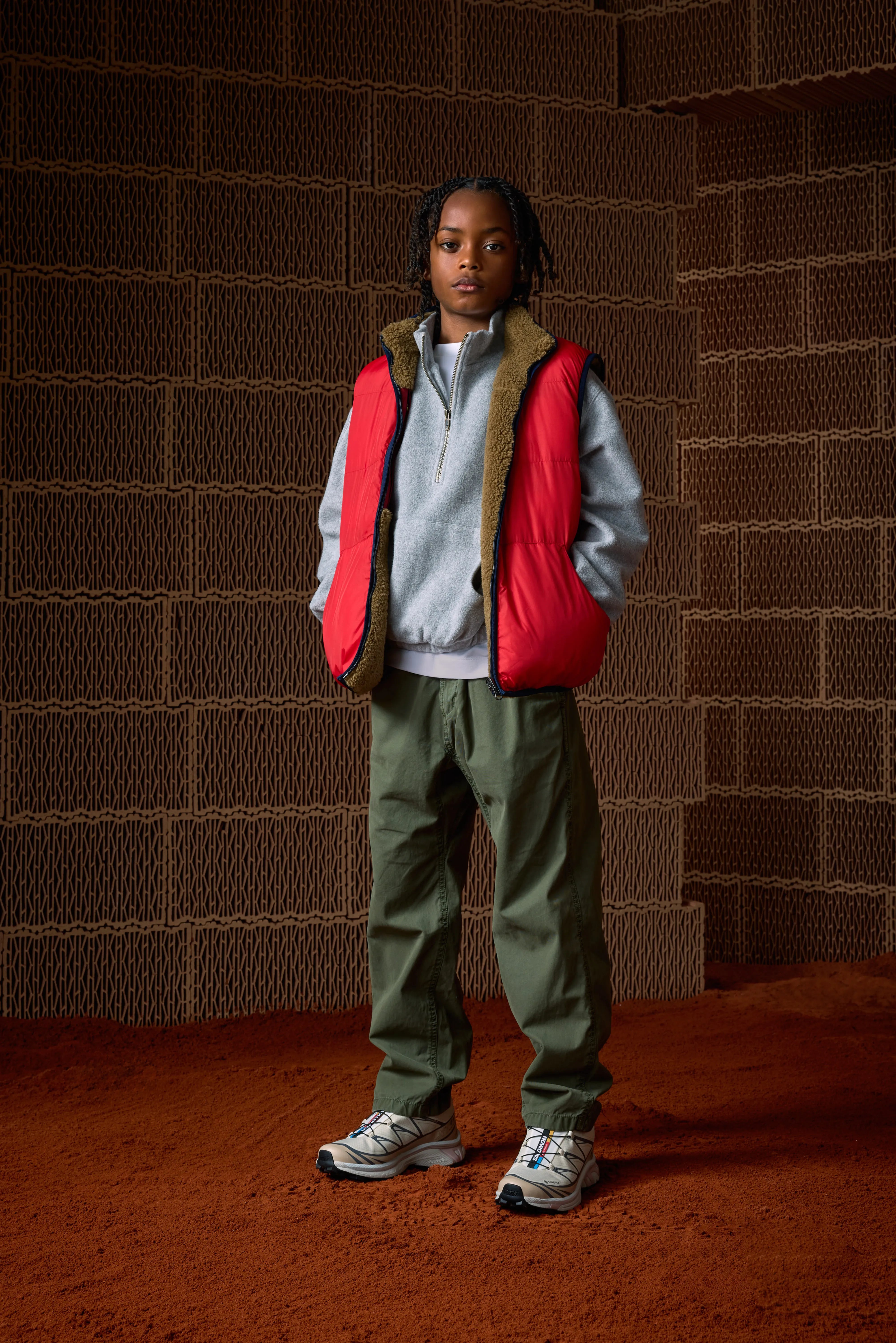 Veste sans manches Hans (252 / B / LIPSTICK)