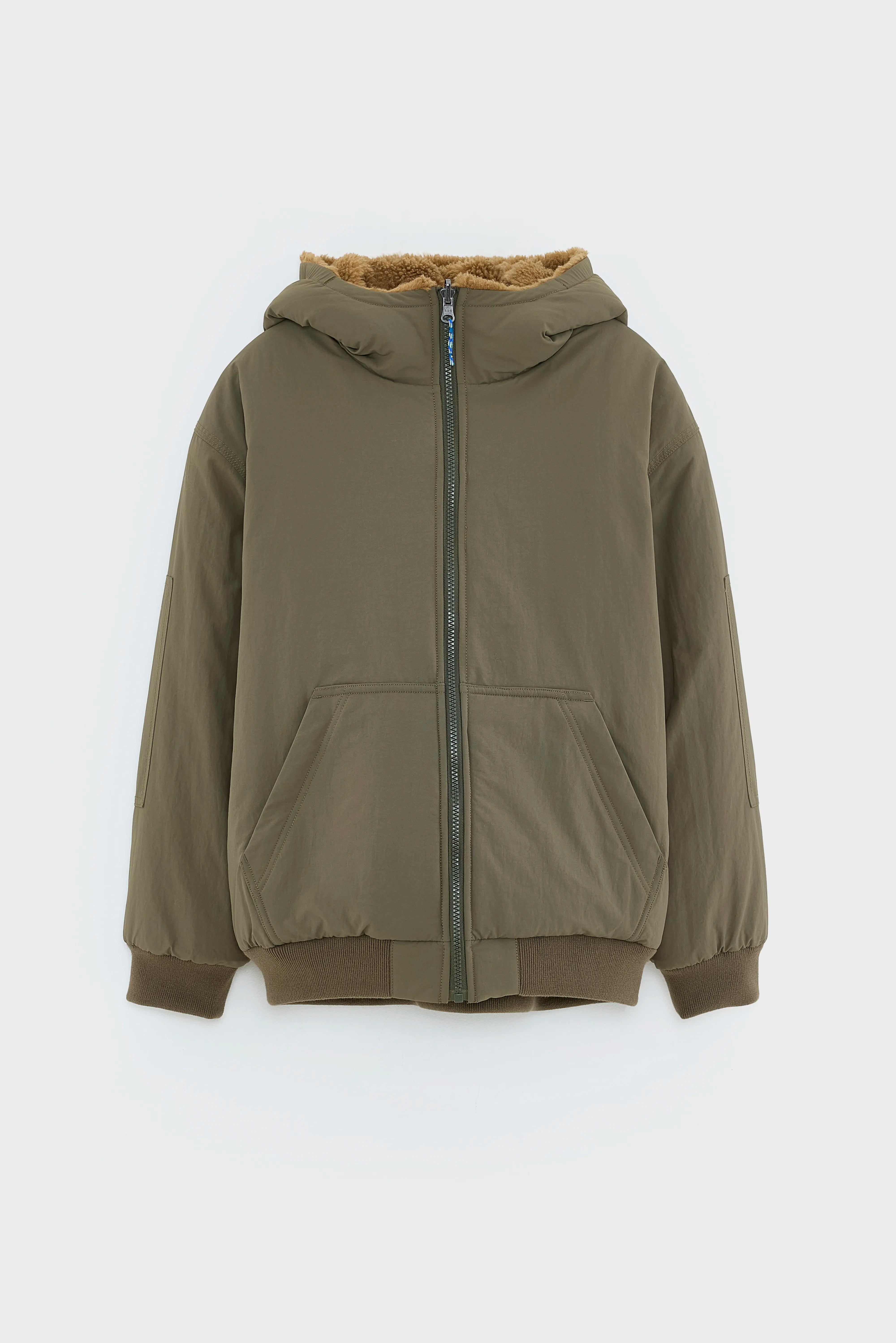 Hamzah relaxed rain jacket (252 / B / OLIVE NIGHT)
