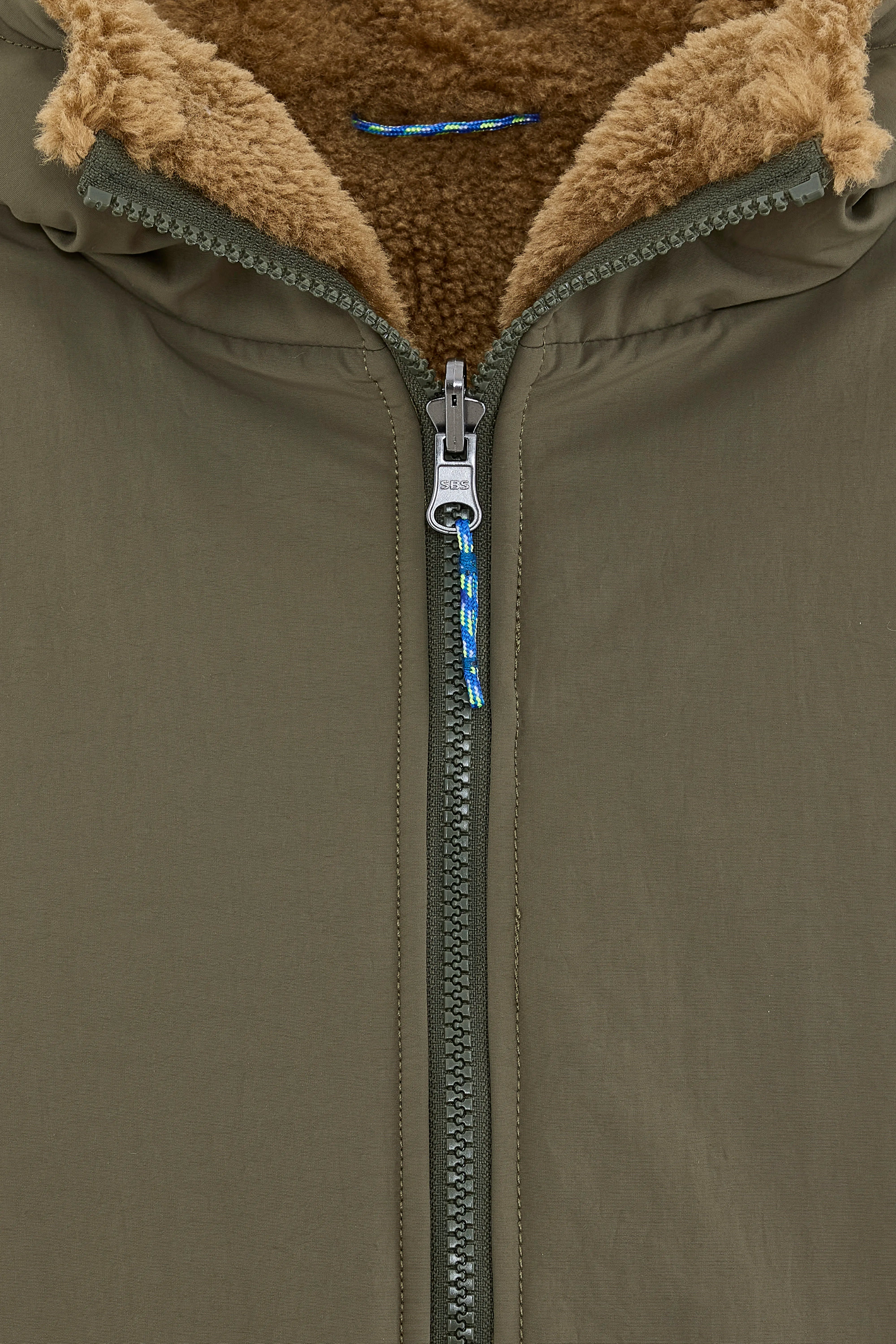 Hamzah relaxed rain jacket (252 / B / OLIVE NIGHT)