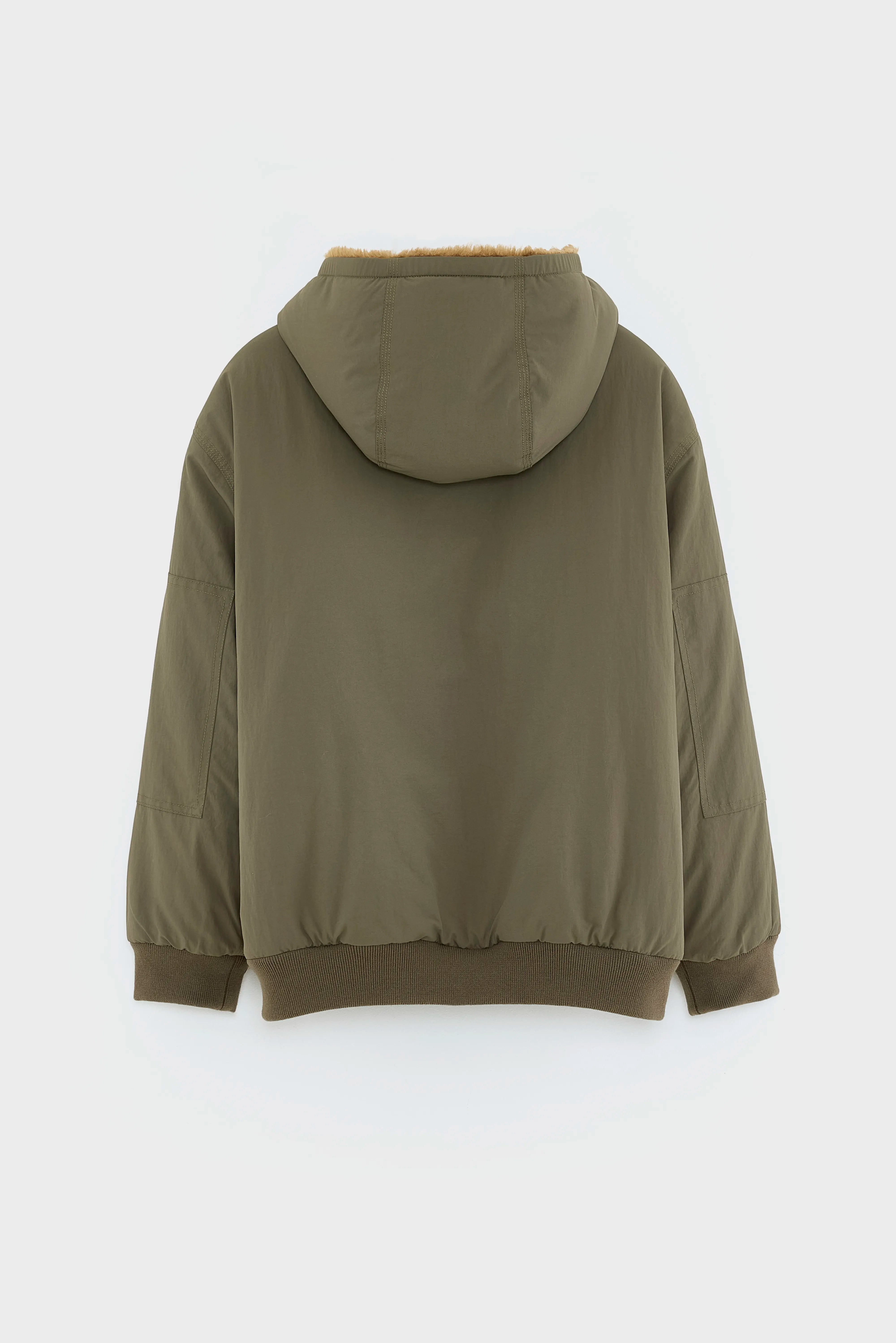 Hamzah relaxed rain jacket (252 / B / OLIVE NIGHT)