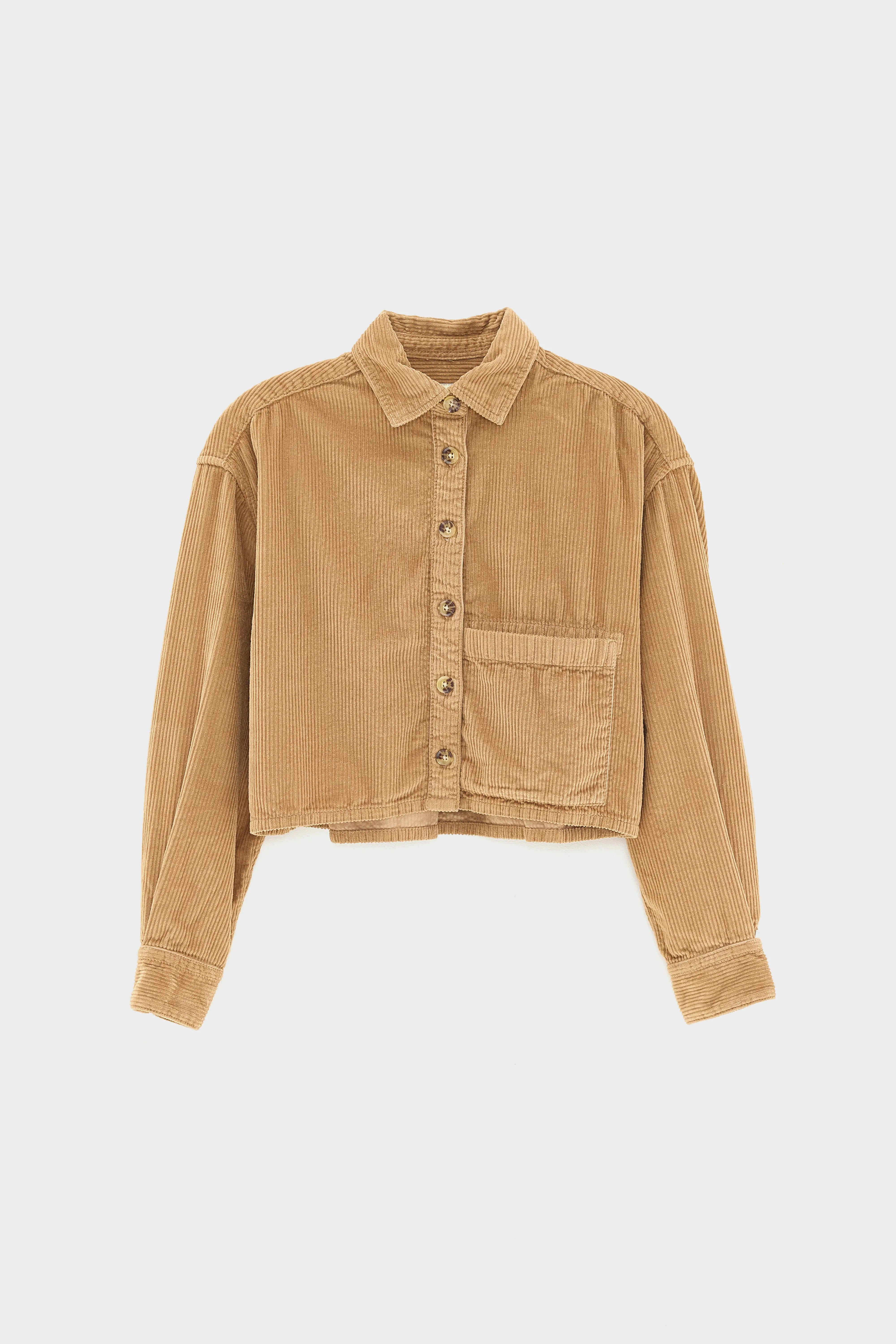 Wiggle boxy shirt (252 / G / TOFFEE)