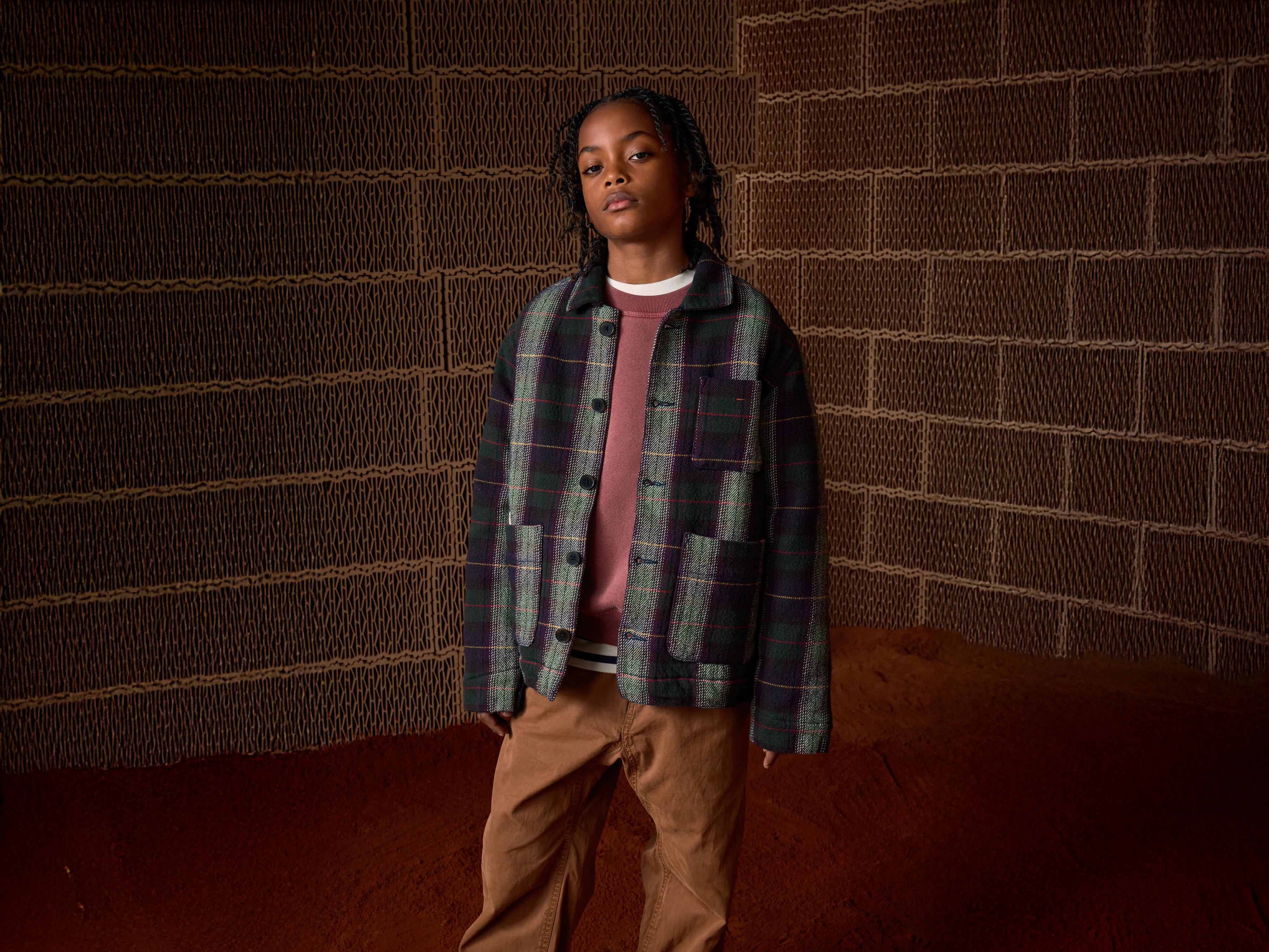 Wayatt relaxed overshirt (252 / B / CHECK D)