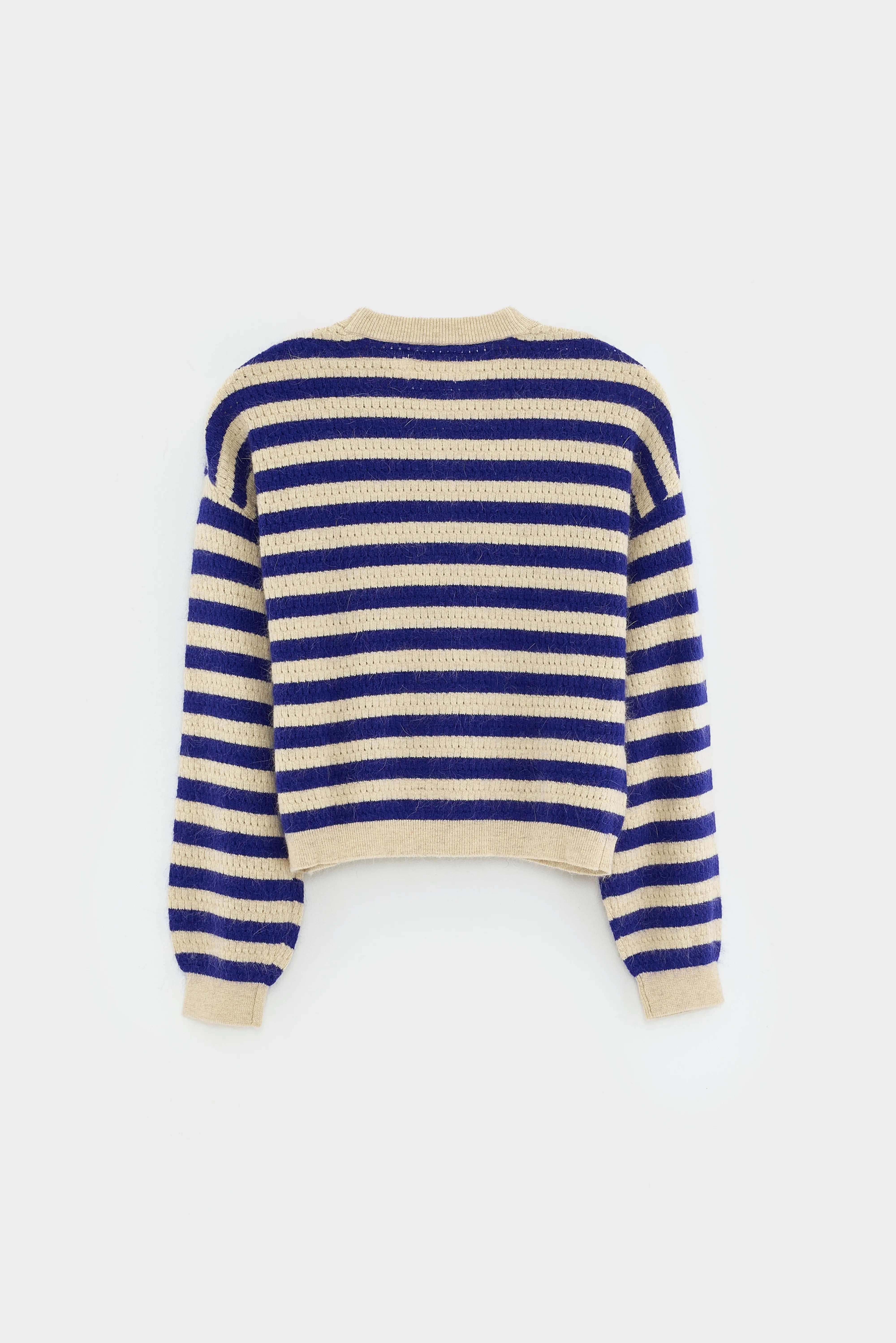 Diopla v-hals cardigan (252 / G / STRIPE A)