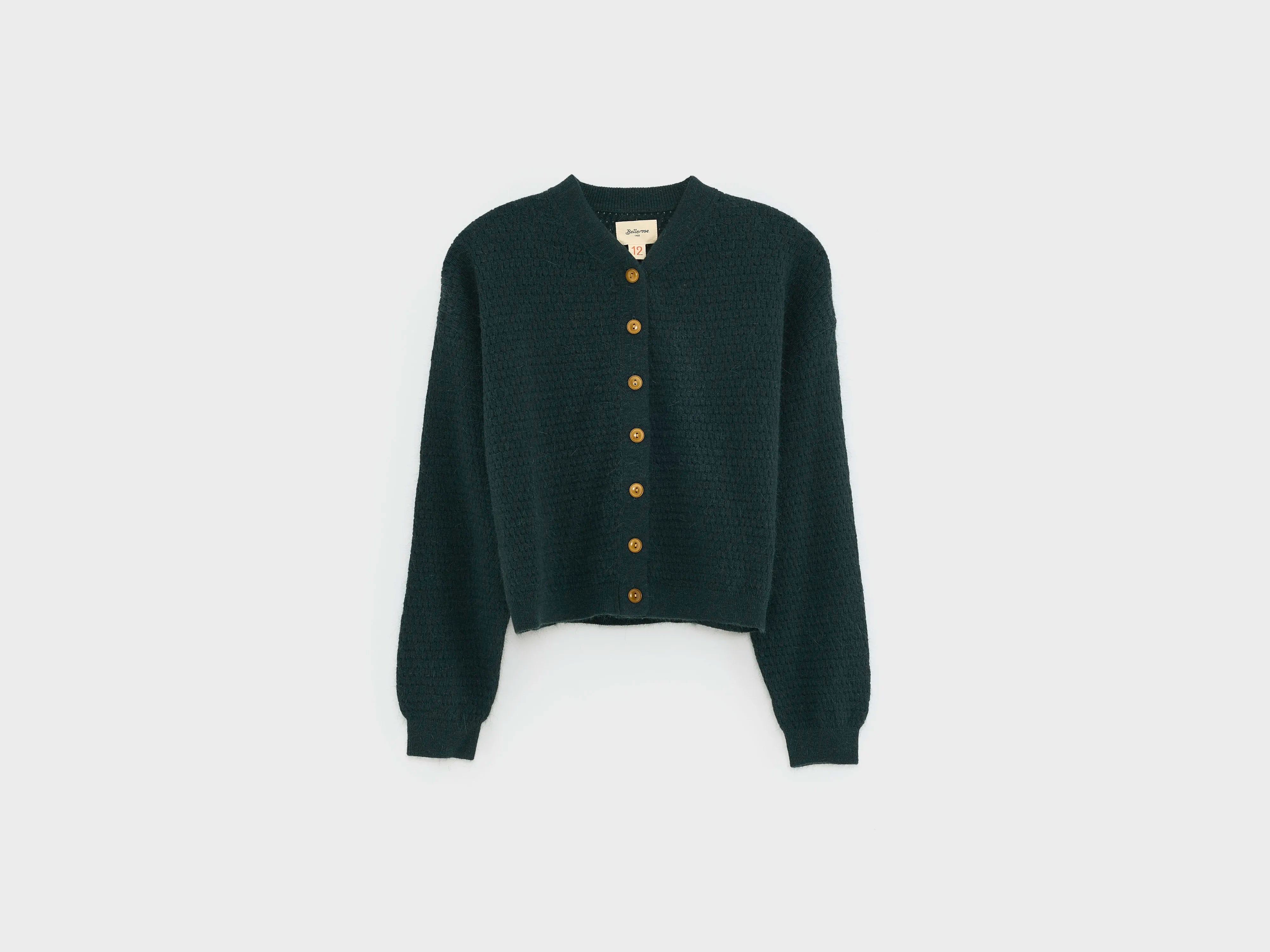Diopla gestreepte cardigan (252 / G / BOTTLE)