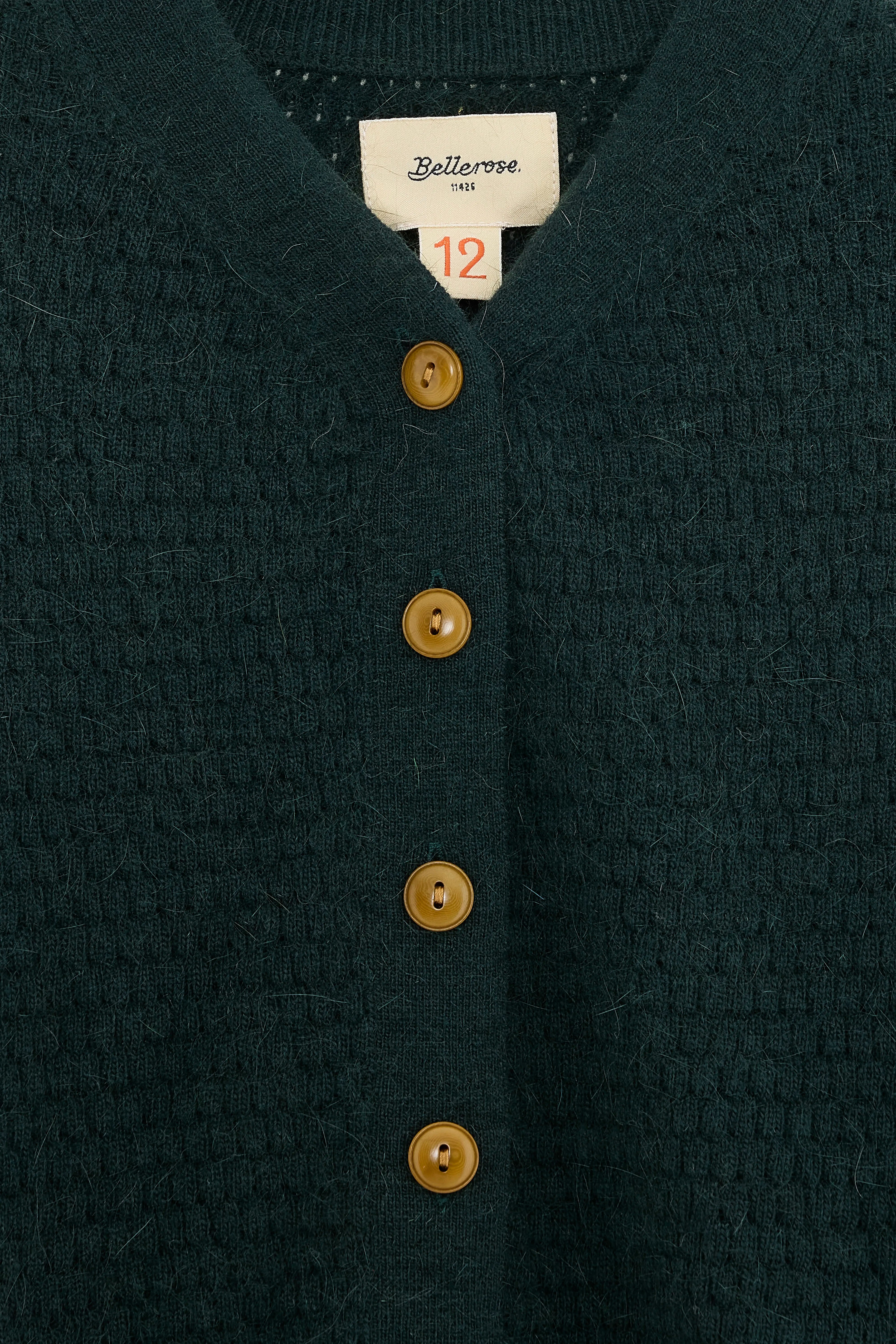 Diopla gestreepte cardigan (252 / G / BOTTLE)