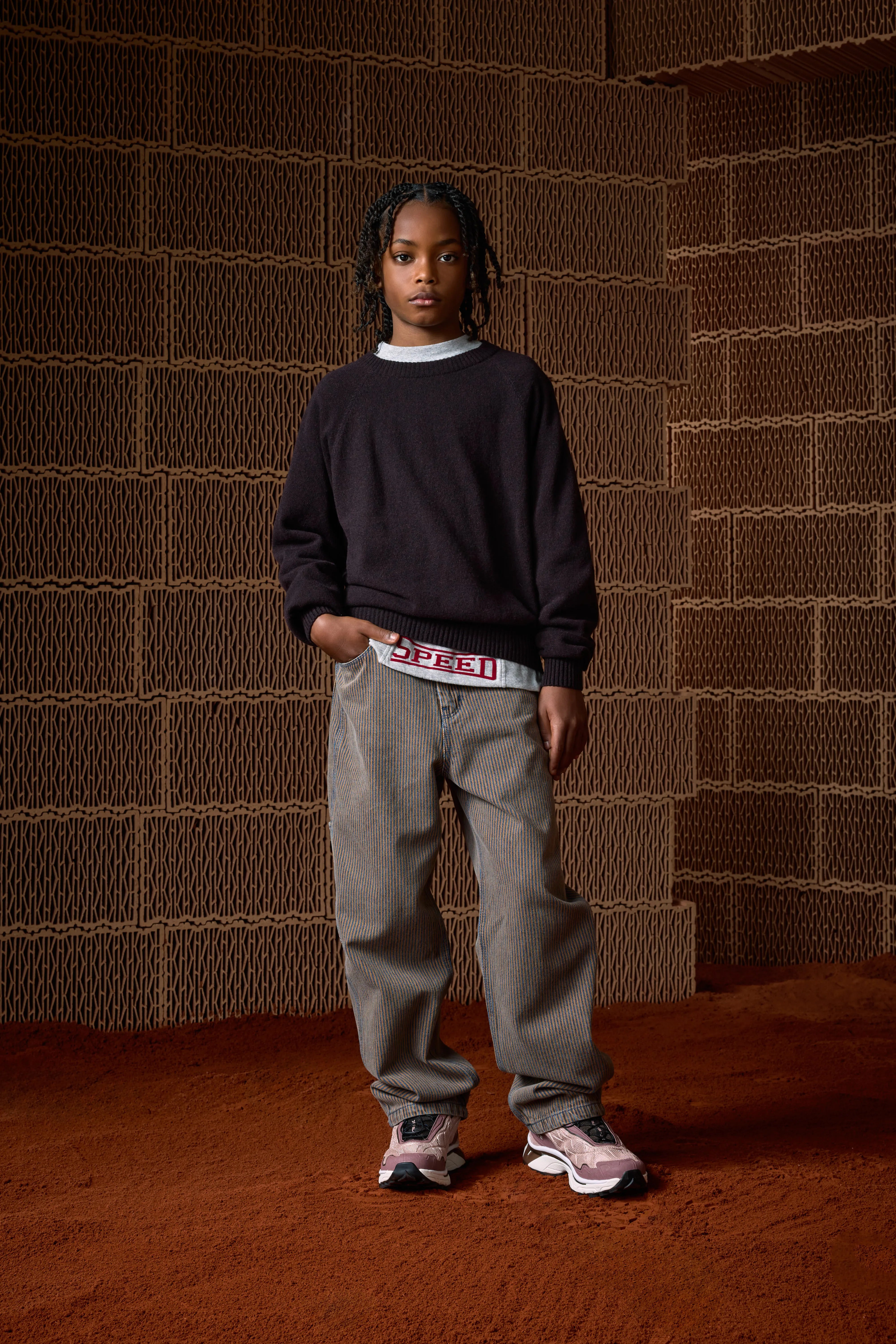 Laril relaxte trui (252 / B / AMETHYSTE)