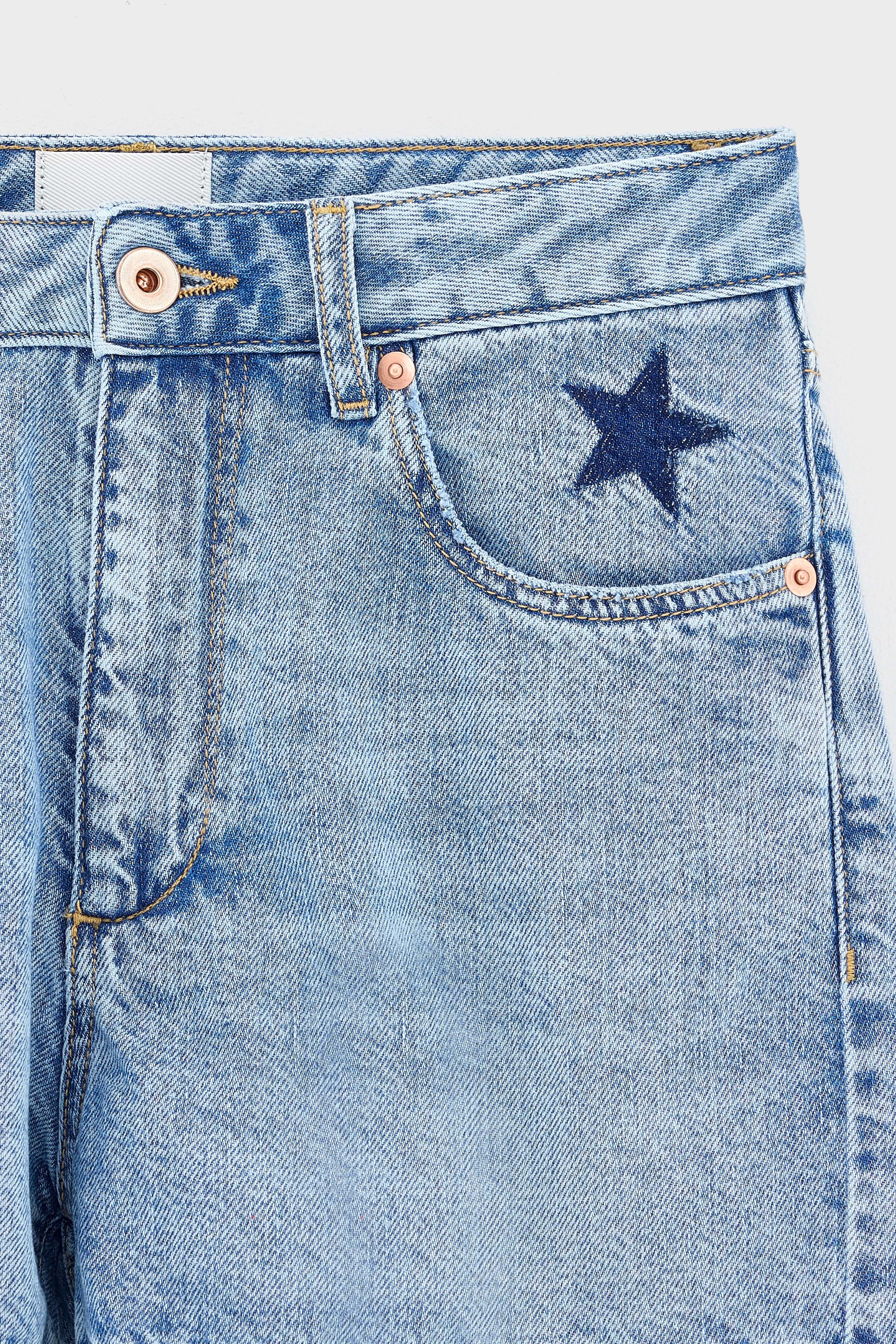 Kyle denim shorts (261 / G / LT BLUE BLEACH)